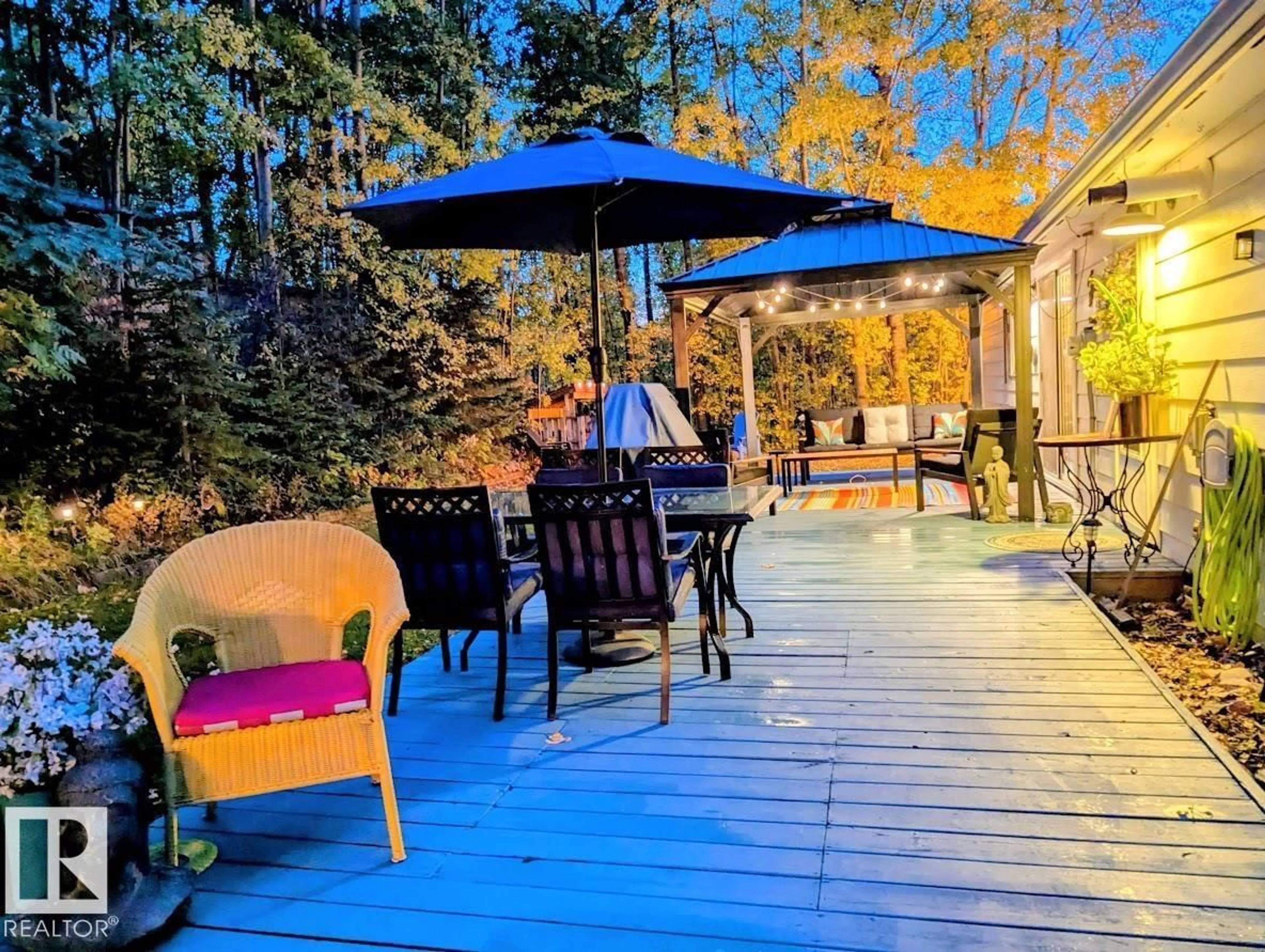 Patio, water/lake/river/ocean view for 619 6TH ST, Rural Wetaskiwin County Alberta T0C2V0