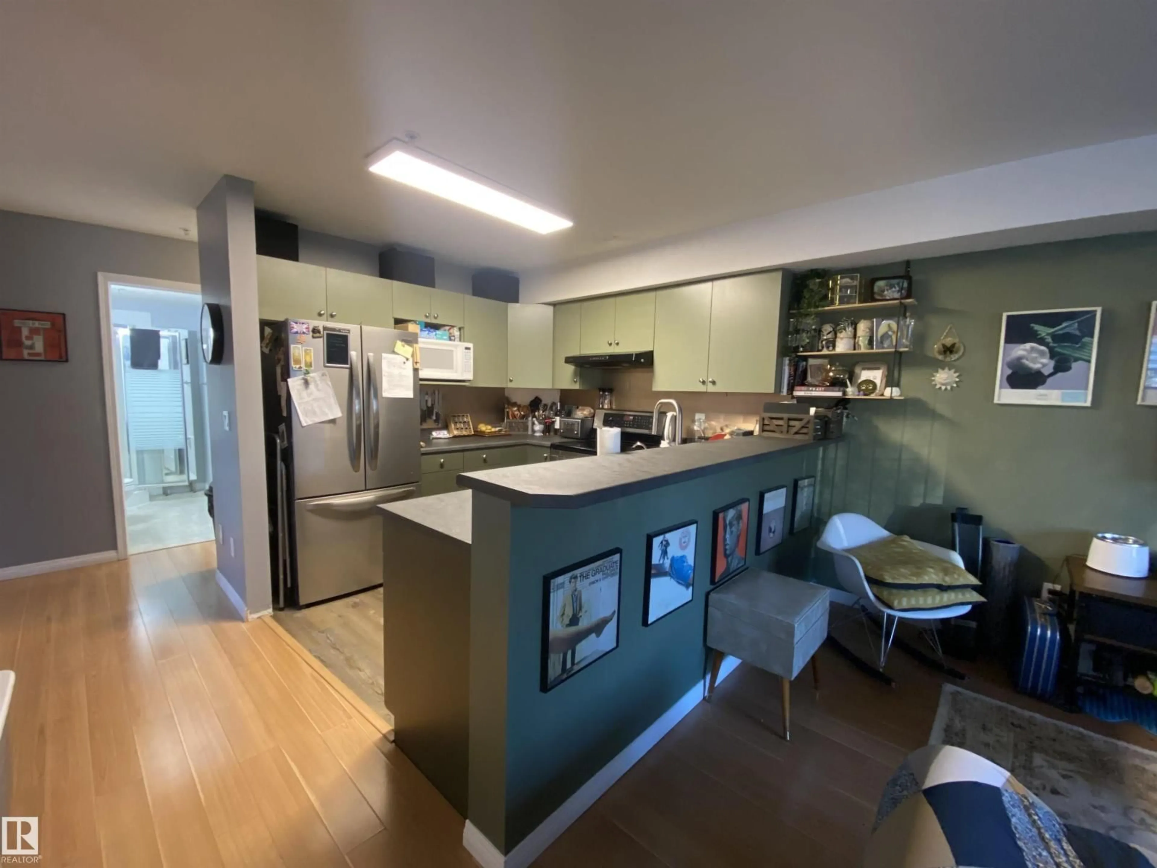 Open concept kitchen, unknown for #201 - 11408 108 AV, Edmonton Alberta T5H4R5