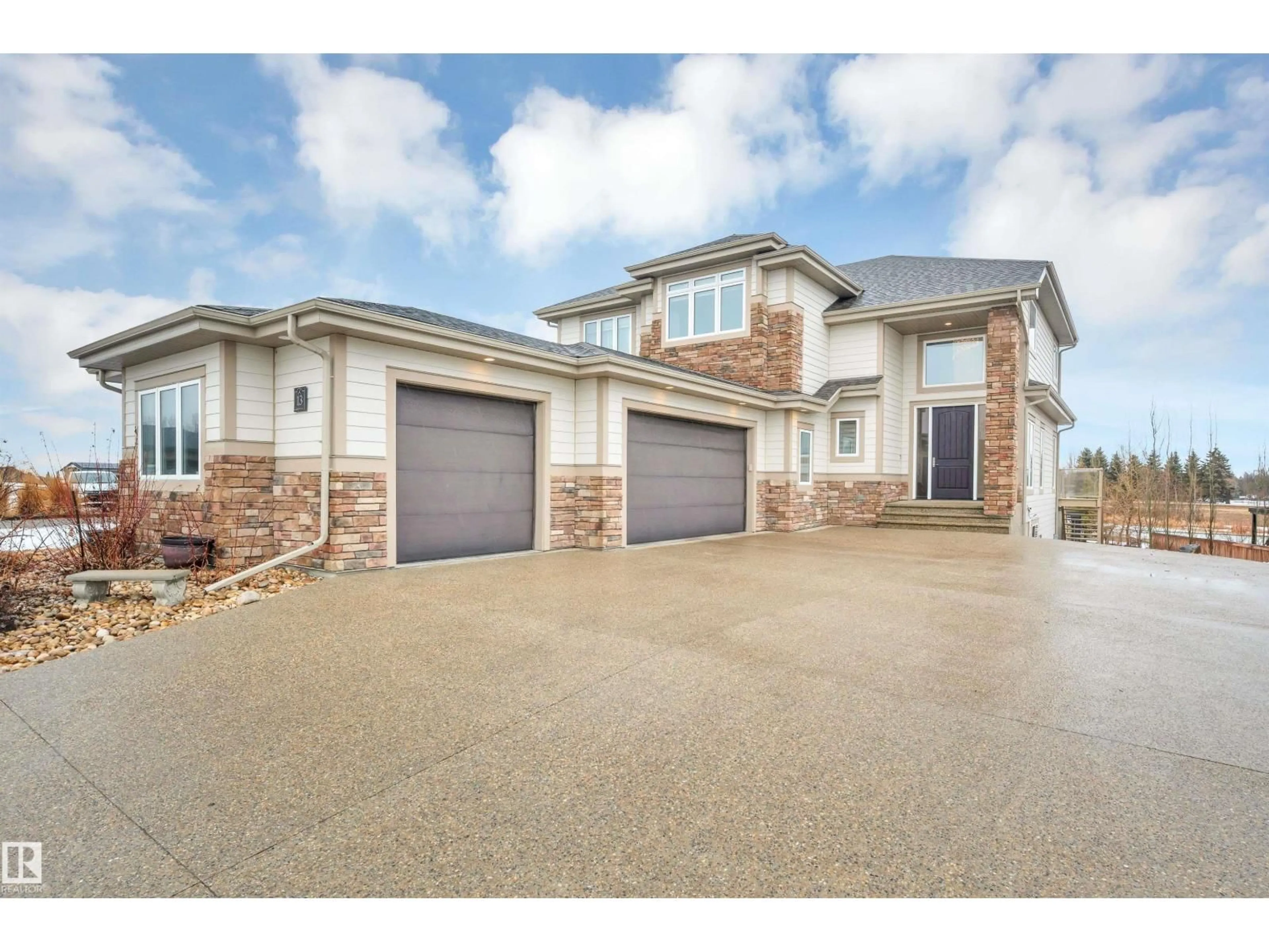 Home with brick exterior material, street for 13 - 52320 RGE ROAD 231, Rural Strathcona County Alberta T8B1A9