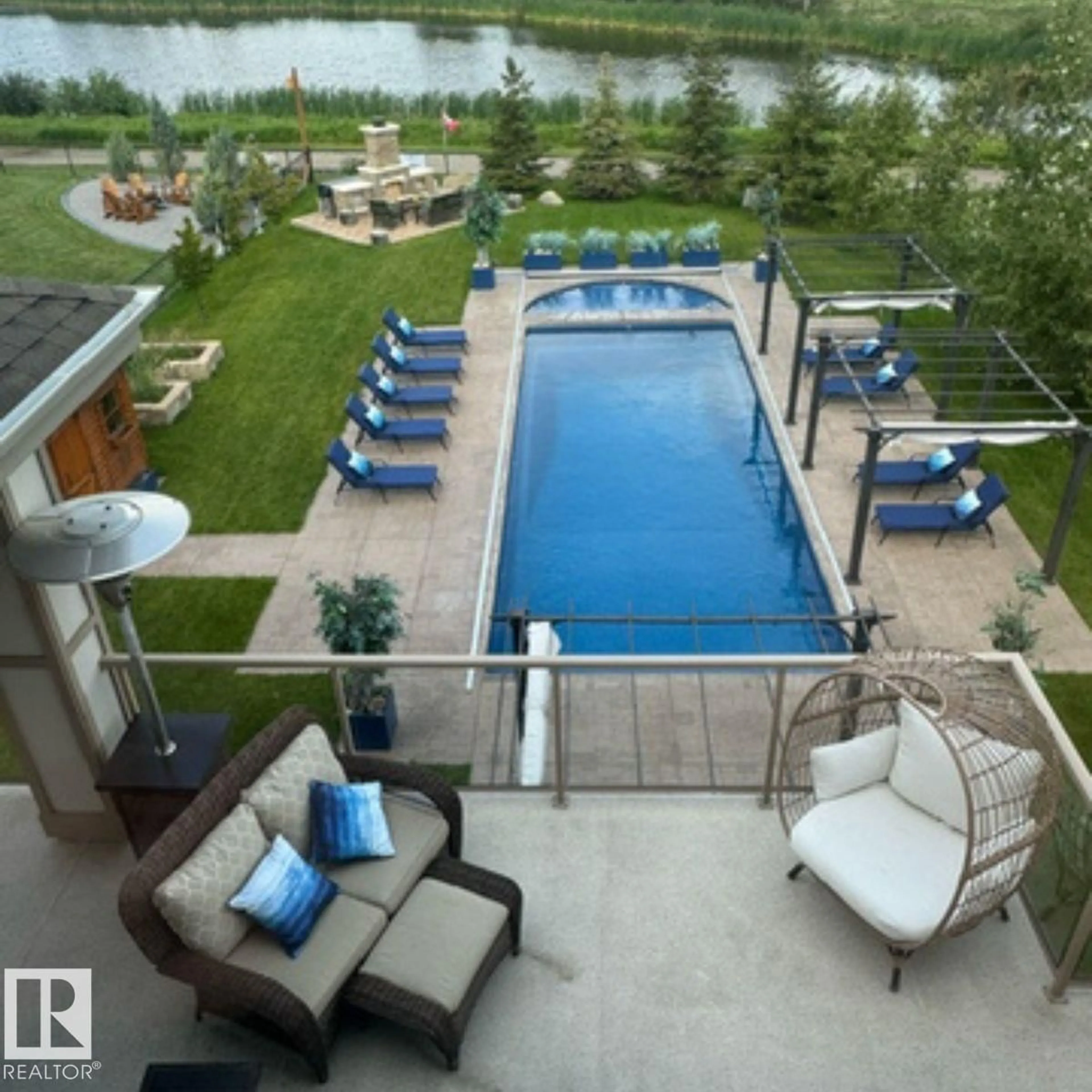 Pool for 13 - 52320 RGE ROAD 231, Rural Strathcona County Alberta T8B1A9