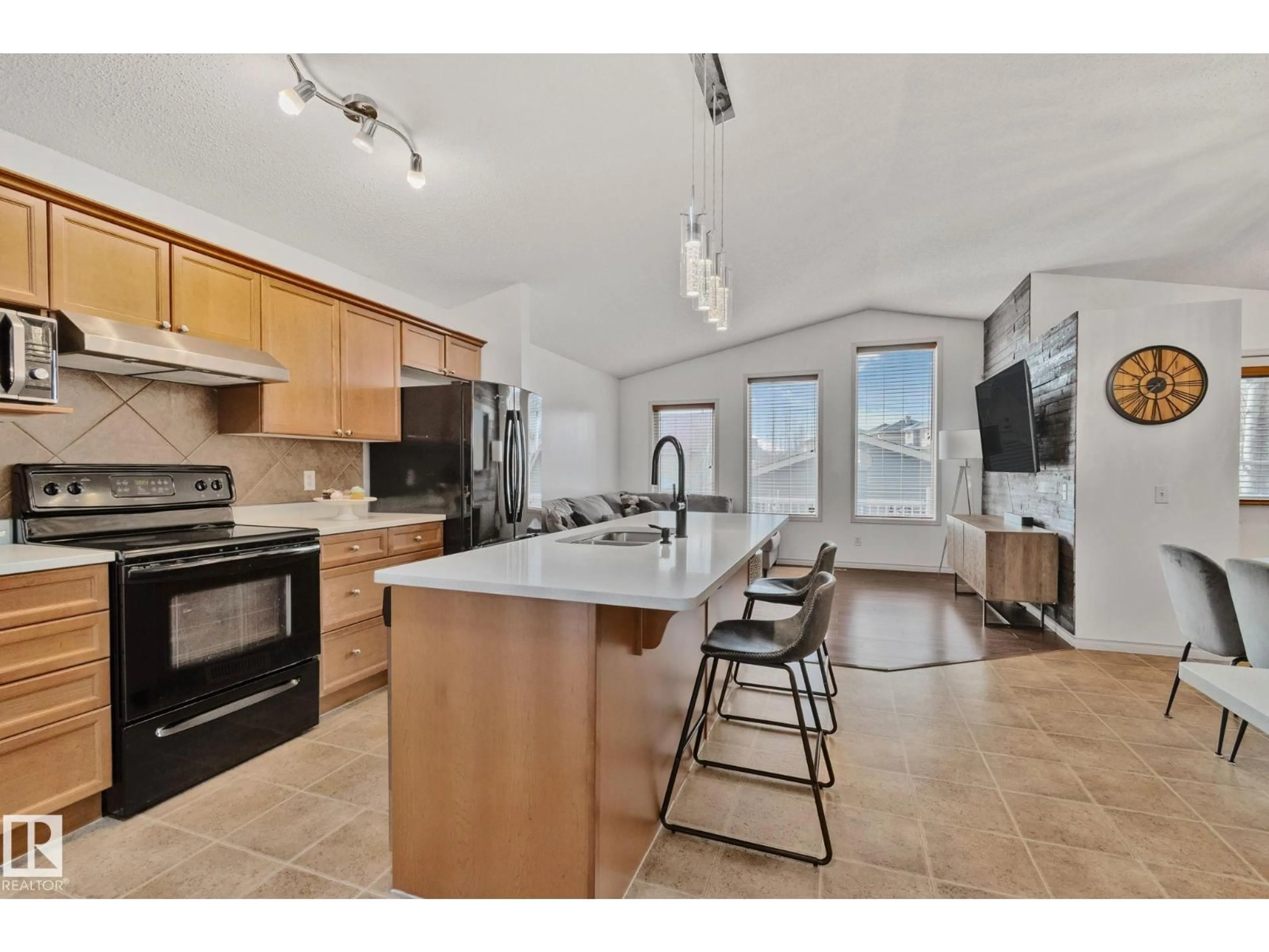 Open concept kitchen, unknown for 4751 156 AV, Edmonton Alberta T5Y0B6