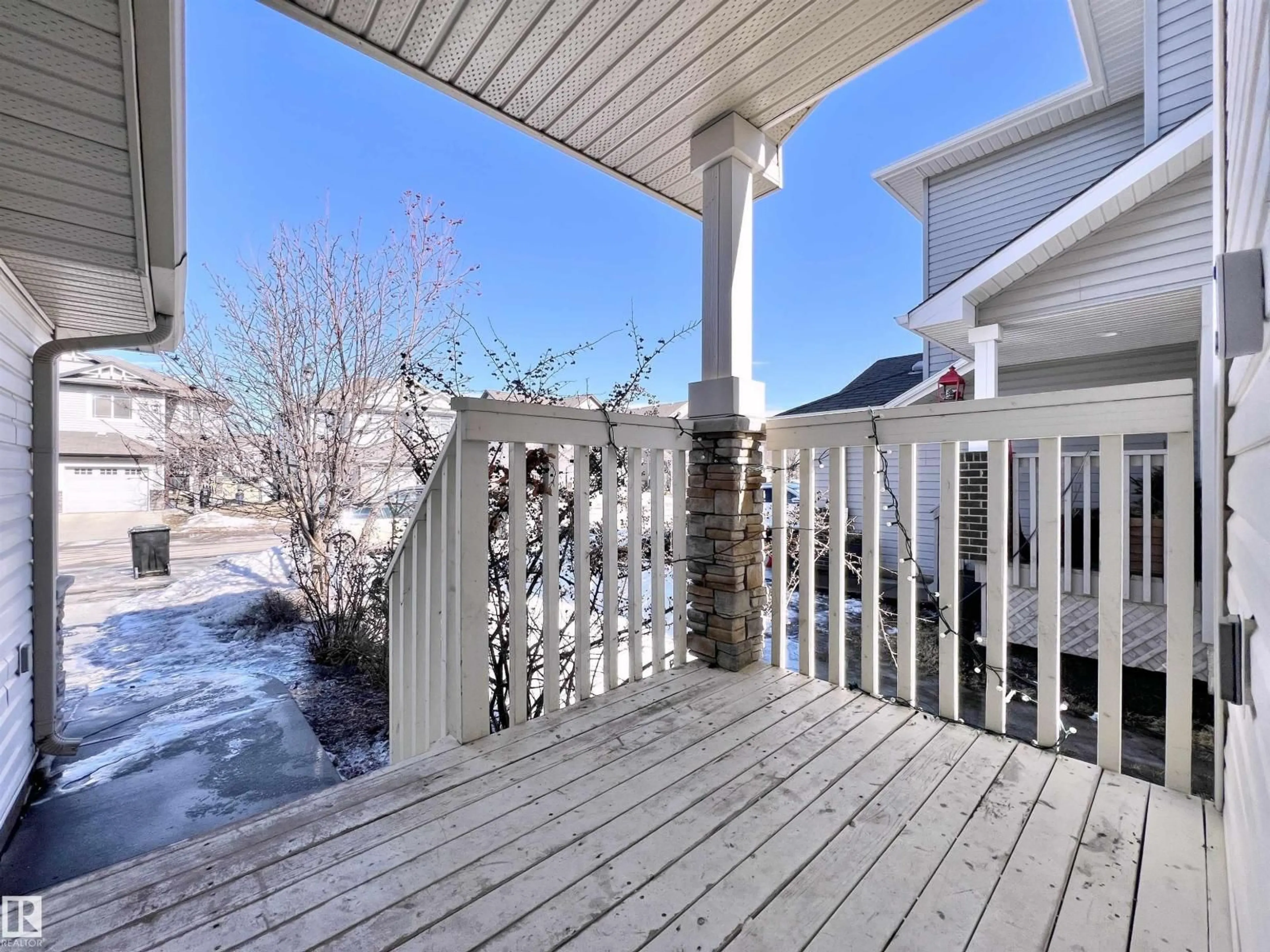 Patio, water/lake/river/ocean view for SW - 17127 7A AV, Edmonton Alberta T6W0M5