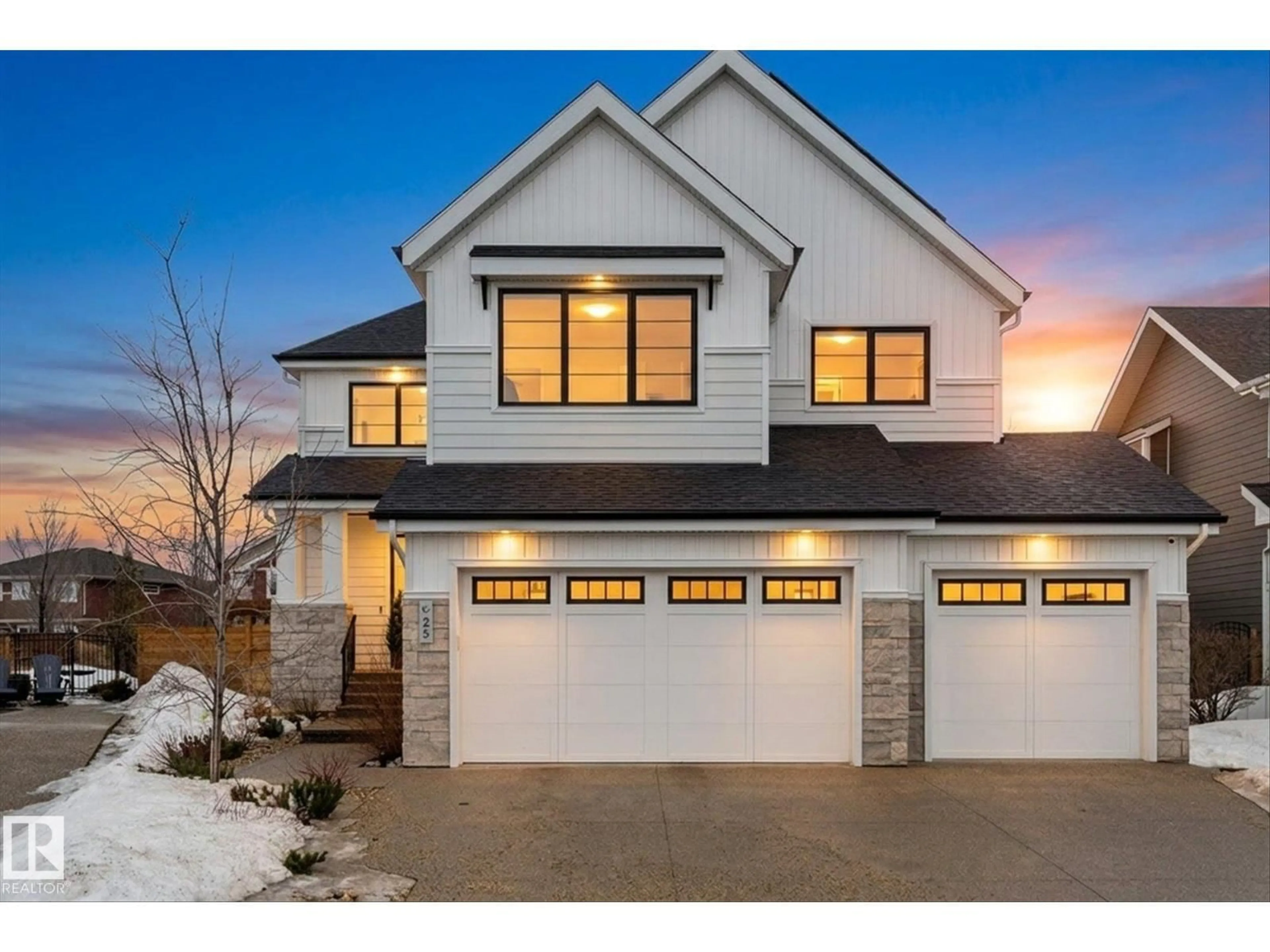 Home with brick exterior material, street for 25 JACOBS CL, St. Albert Alberta T8N7S4