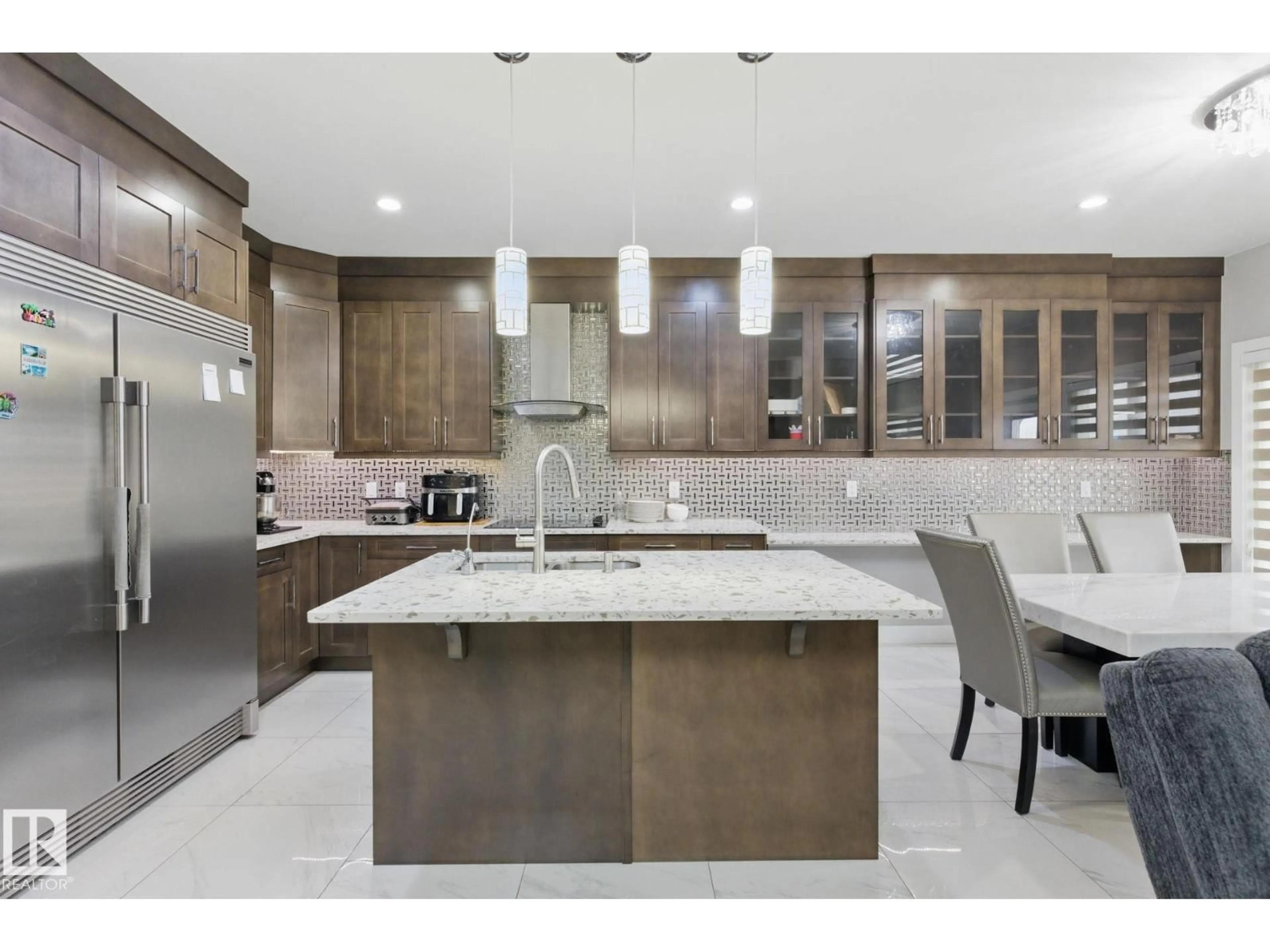 Contemporary kitchen, ceramic/tile floor for 1412 25 ST, Edmonton Alberta T6T2K7