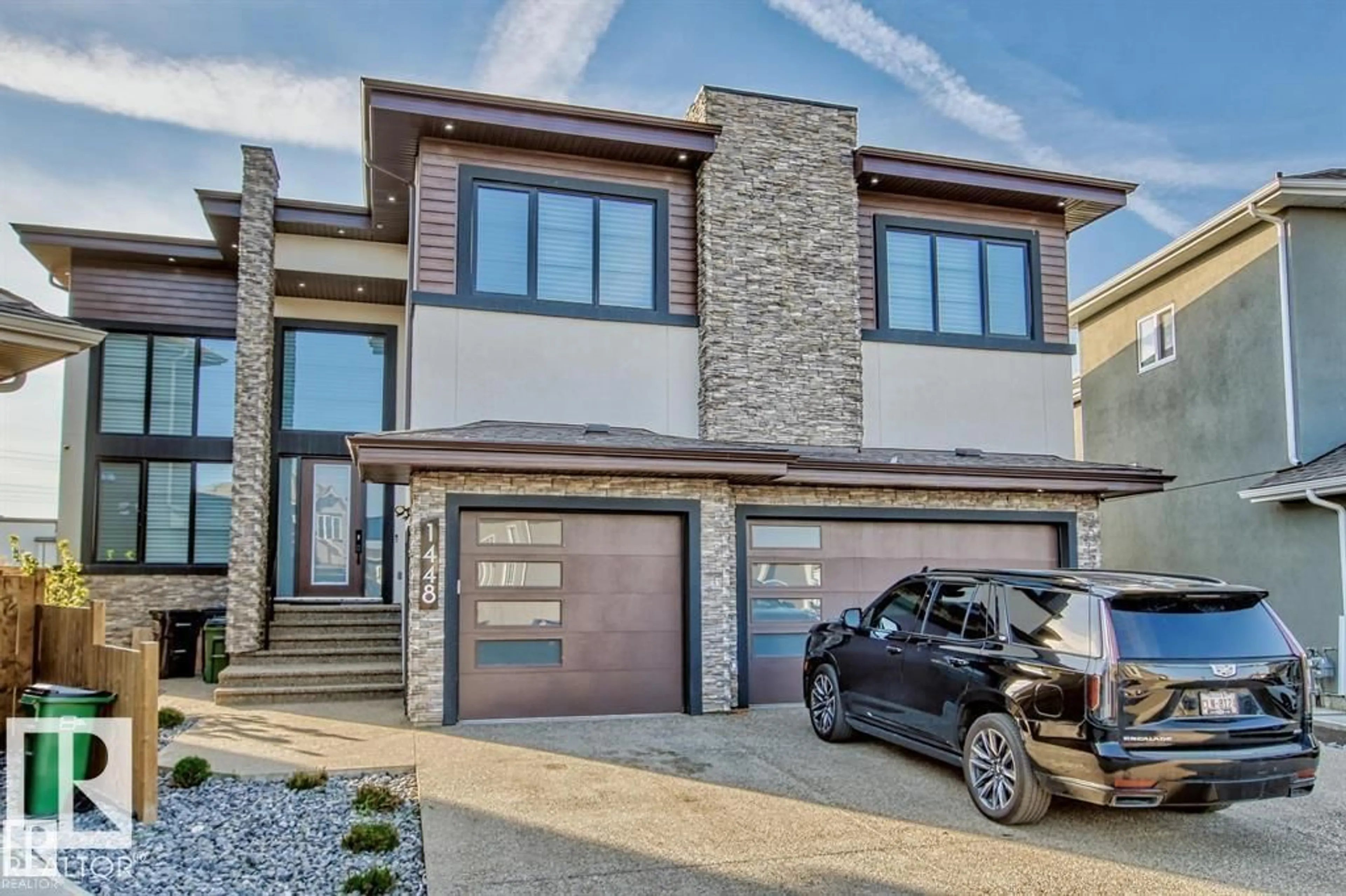 Home with brick exterior material, street for 1448 25 ST, Edmonton Alberta T6T2K7
