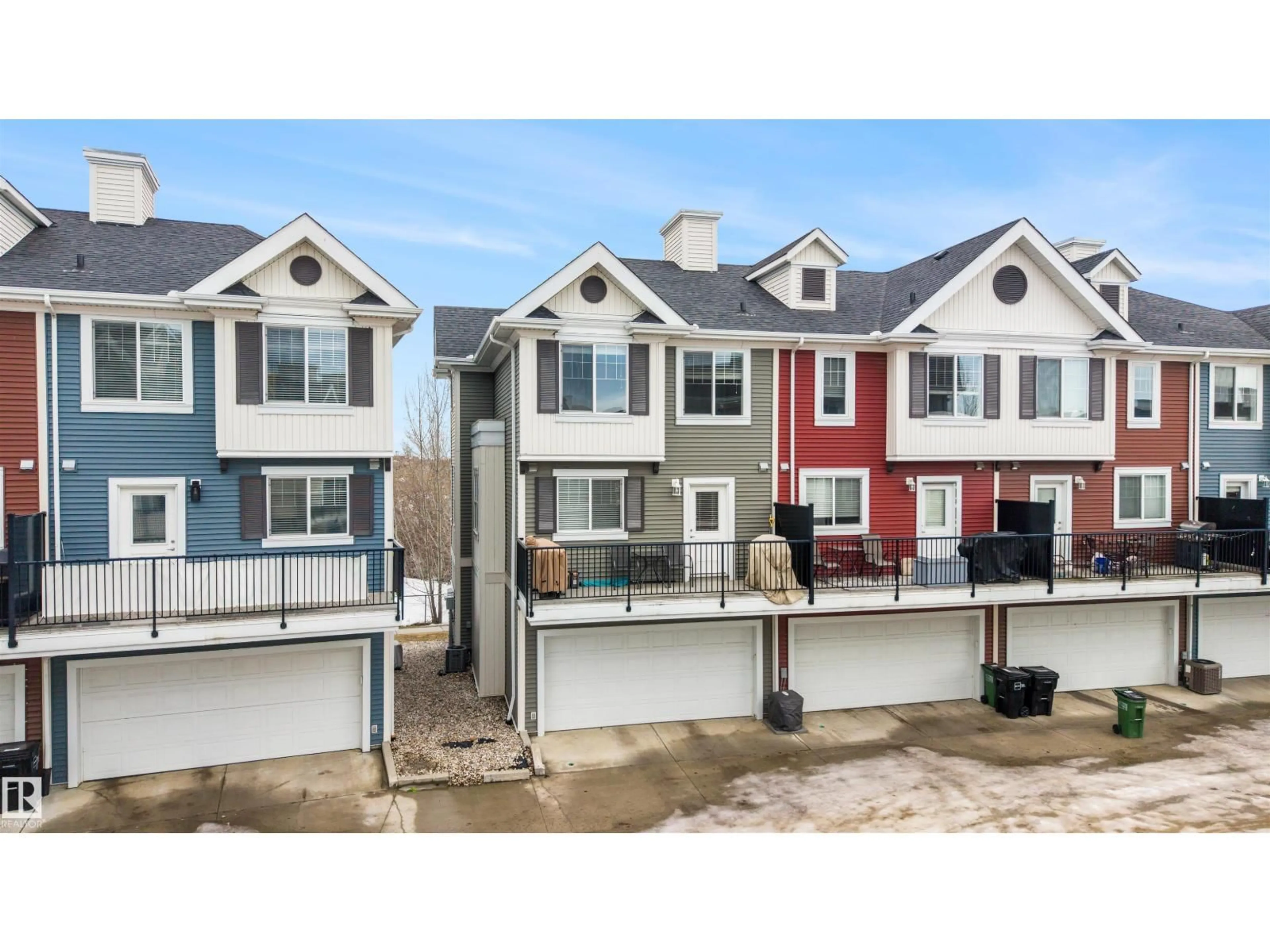 Home with vinyl exterior material, street for #33 - 8315 180 AV, Edmonton Alberta T5Z0J2