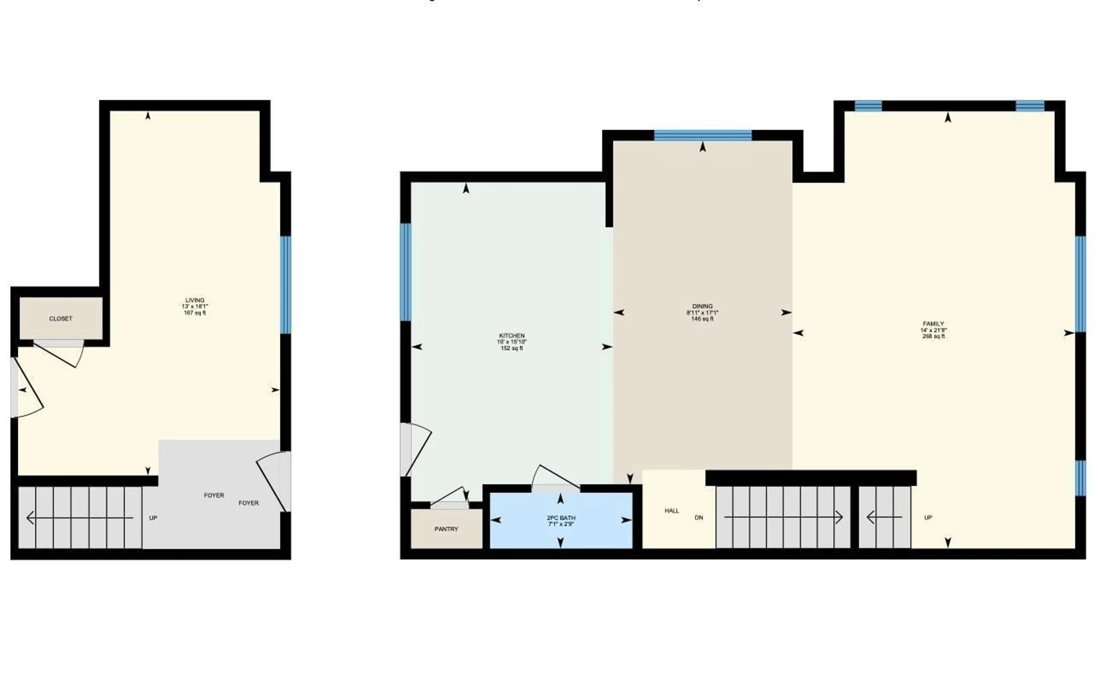 Floor plan for #33 - 8315 180 AV, Edmonton Alberta T5Z0J2