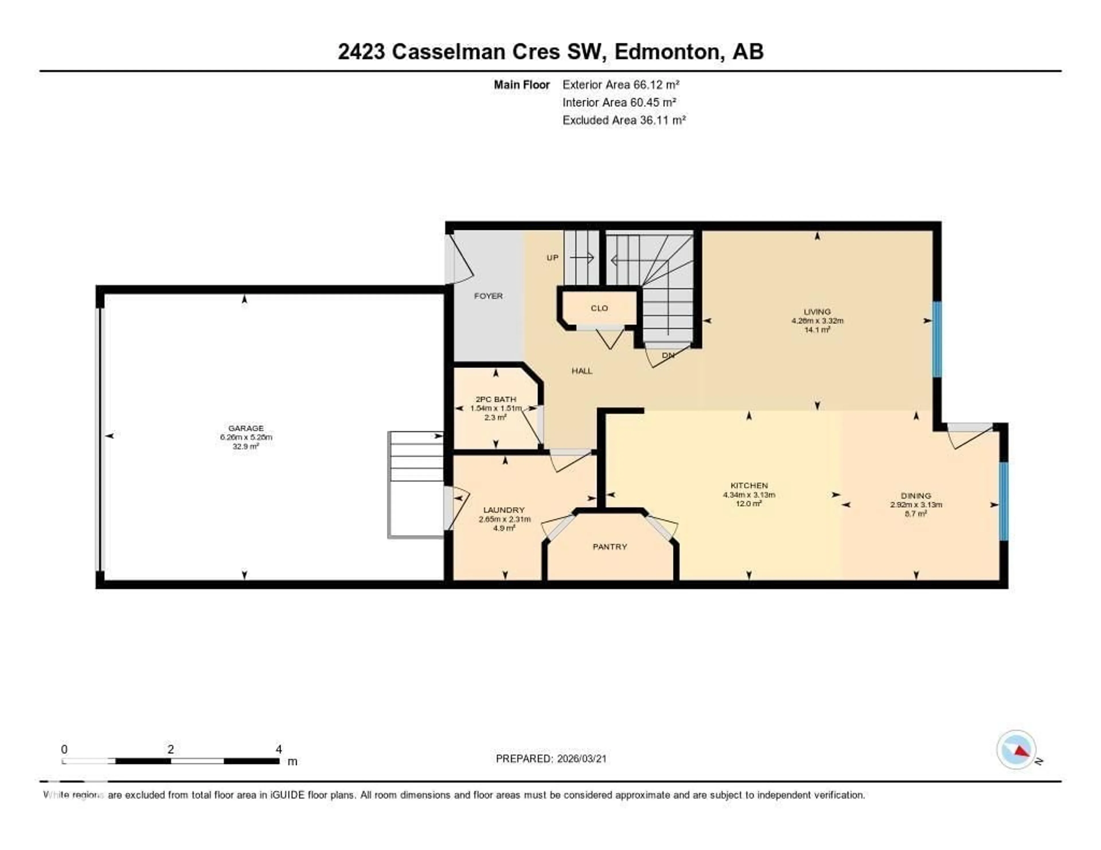 Floor plan for 2423 CASSELMAN CR, Edmonton Alberta T6W0W2