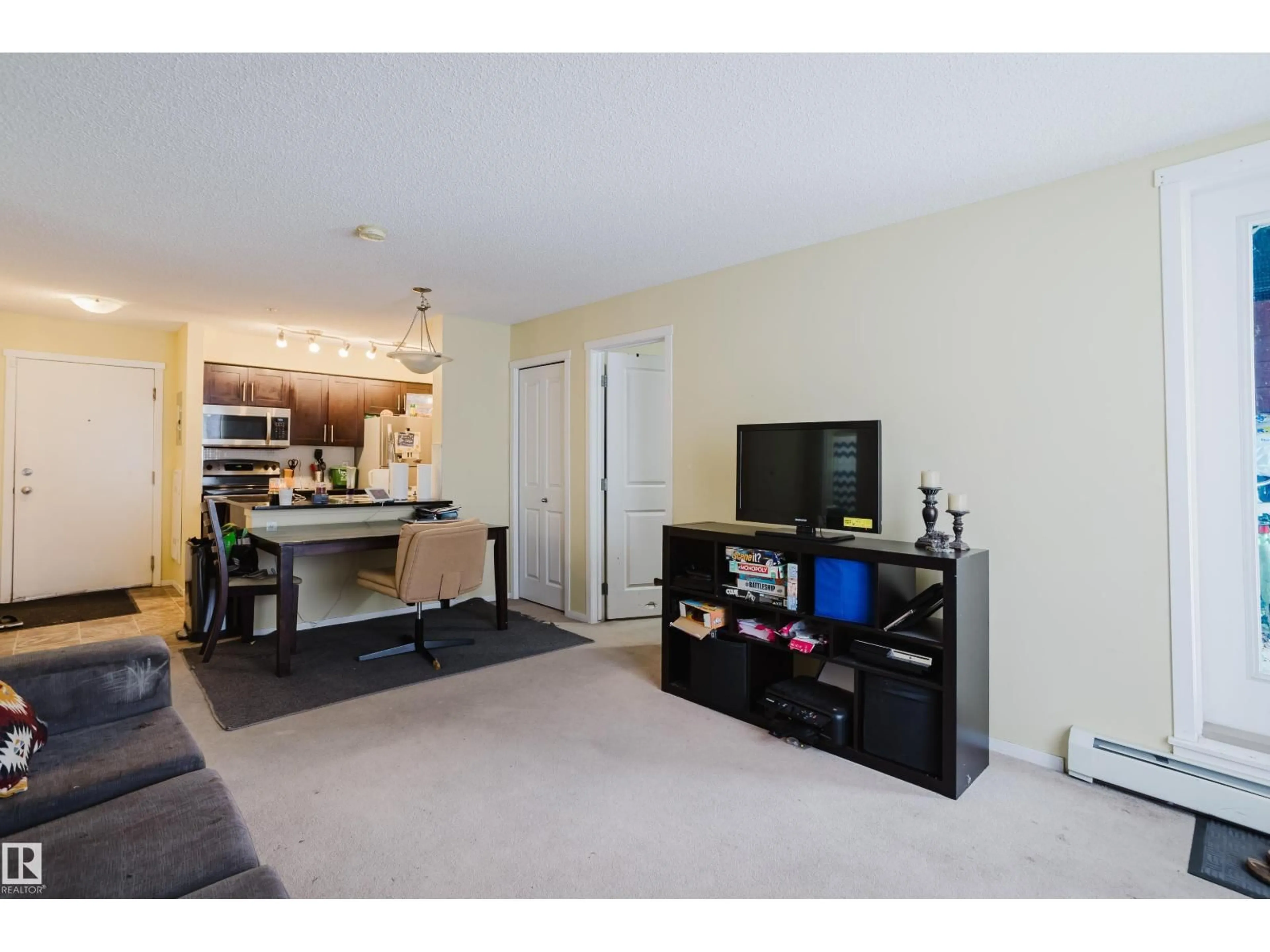 Living room with furniture, unknown for 1510 - 119 WATT DR, Edmonton Alberta T6X2E6