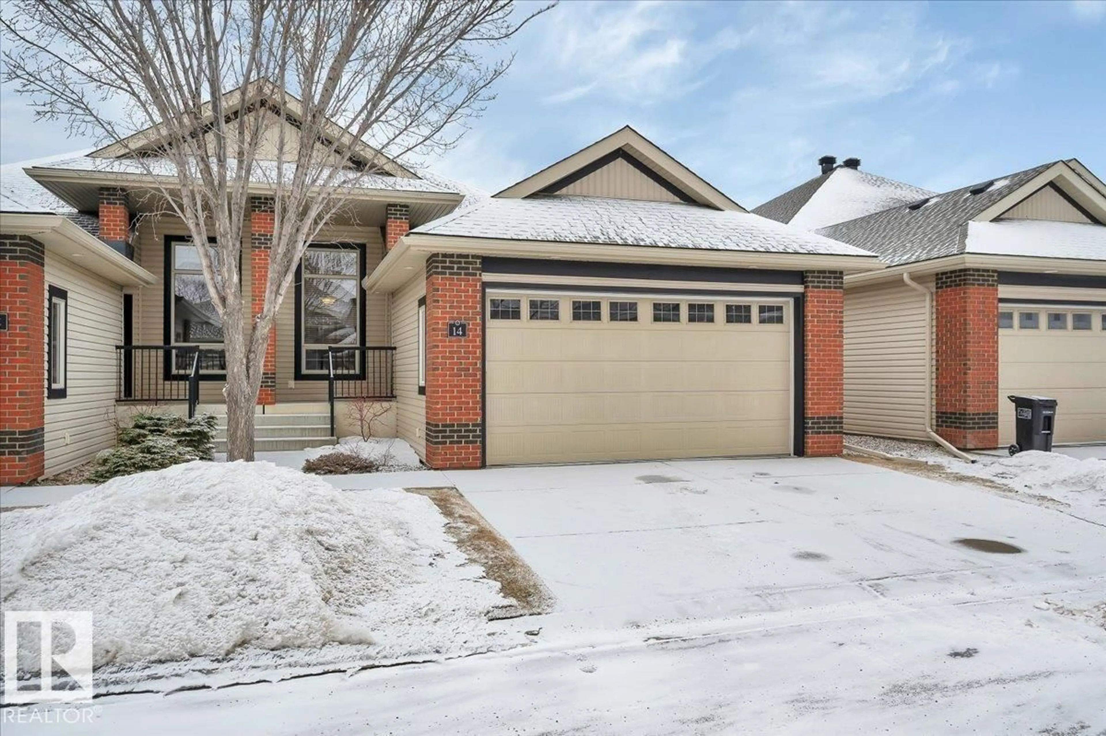 Home with brick exterior material, street for 14 - 841 156 ST, Edmonton Alberta T6R0B3