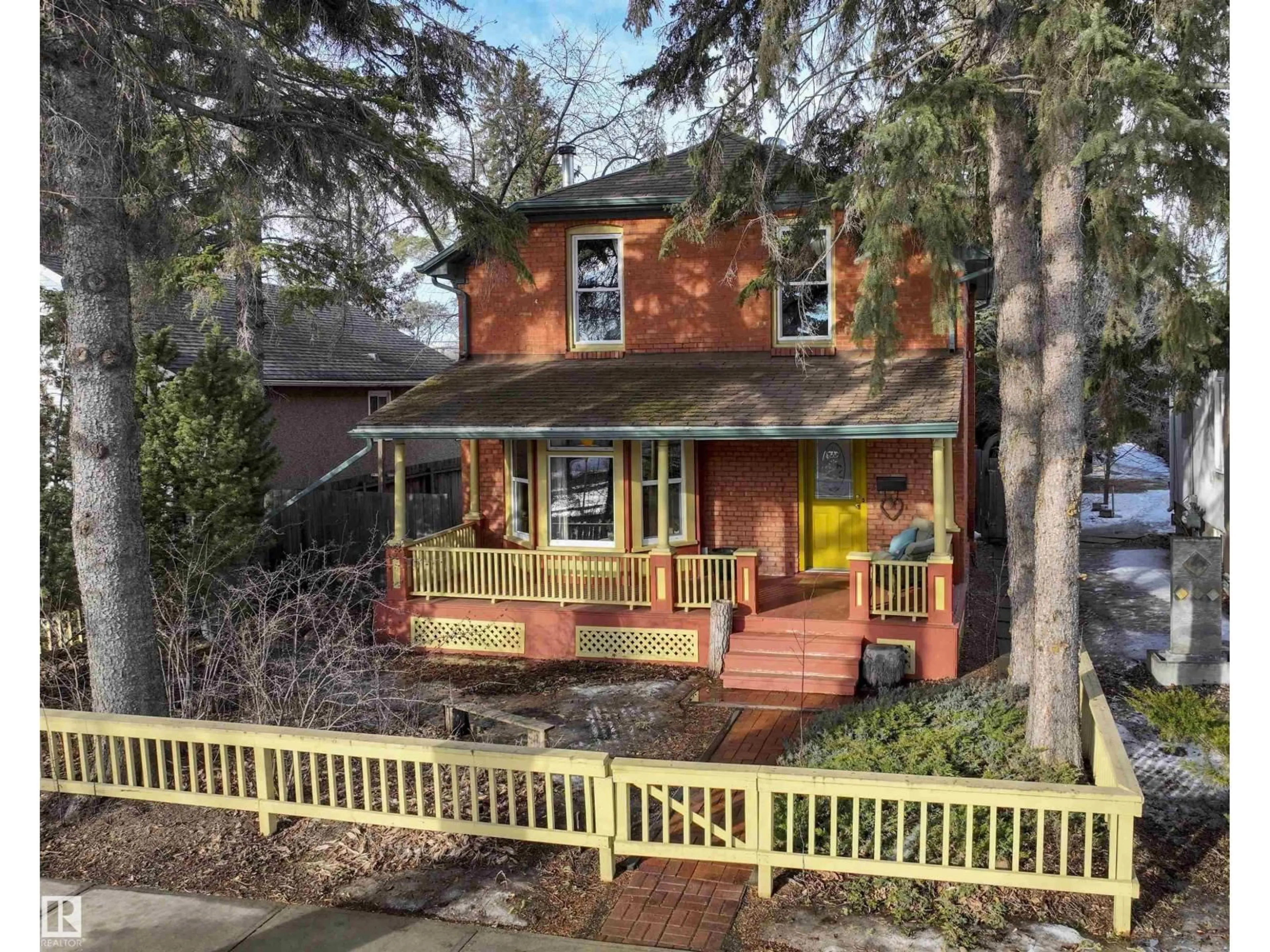 Home with brick exterior material, street for 7024 105A ST, Edmonton Alberta T6H2R5