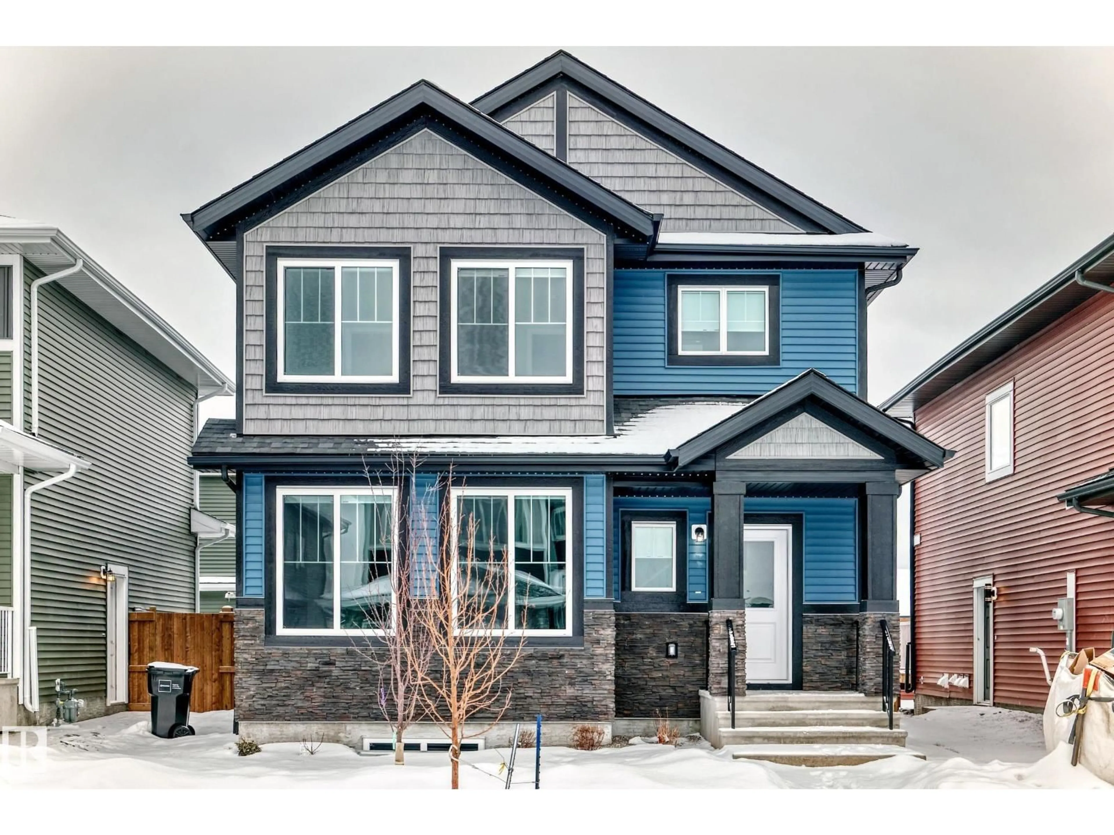 Home with vinyl exterior material, street for NW - 3323 ROY BROWN WY, Edmonton Alberta T5E6Z9