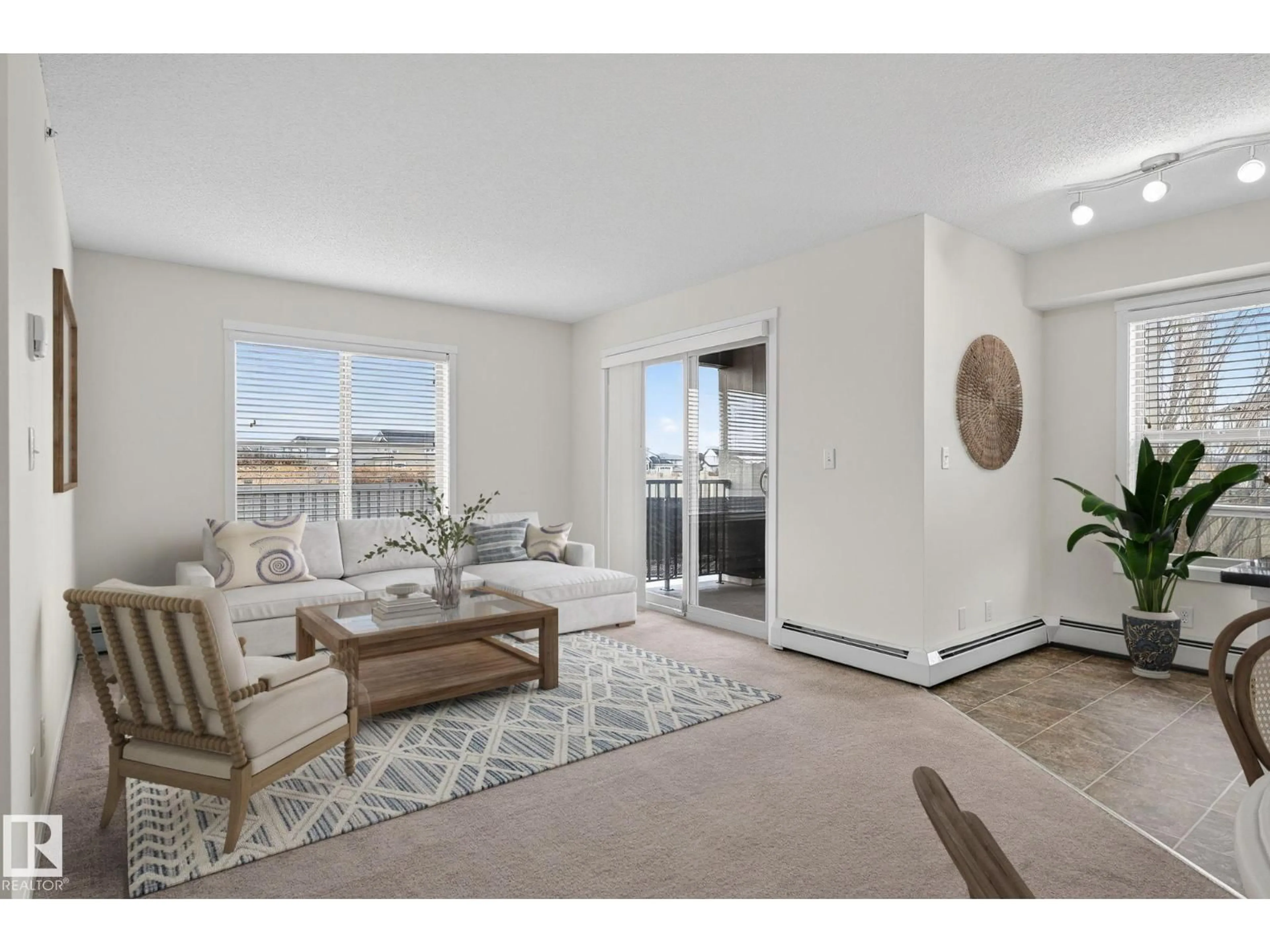 Living room with furniture, unknown for 5370 - 227 CHAPPELLE RD, Edmonton Alberta T6W3L5