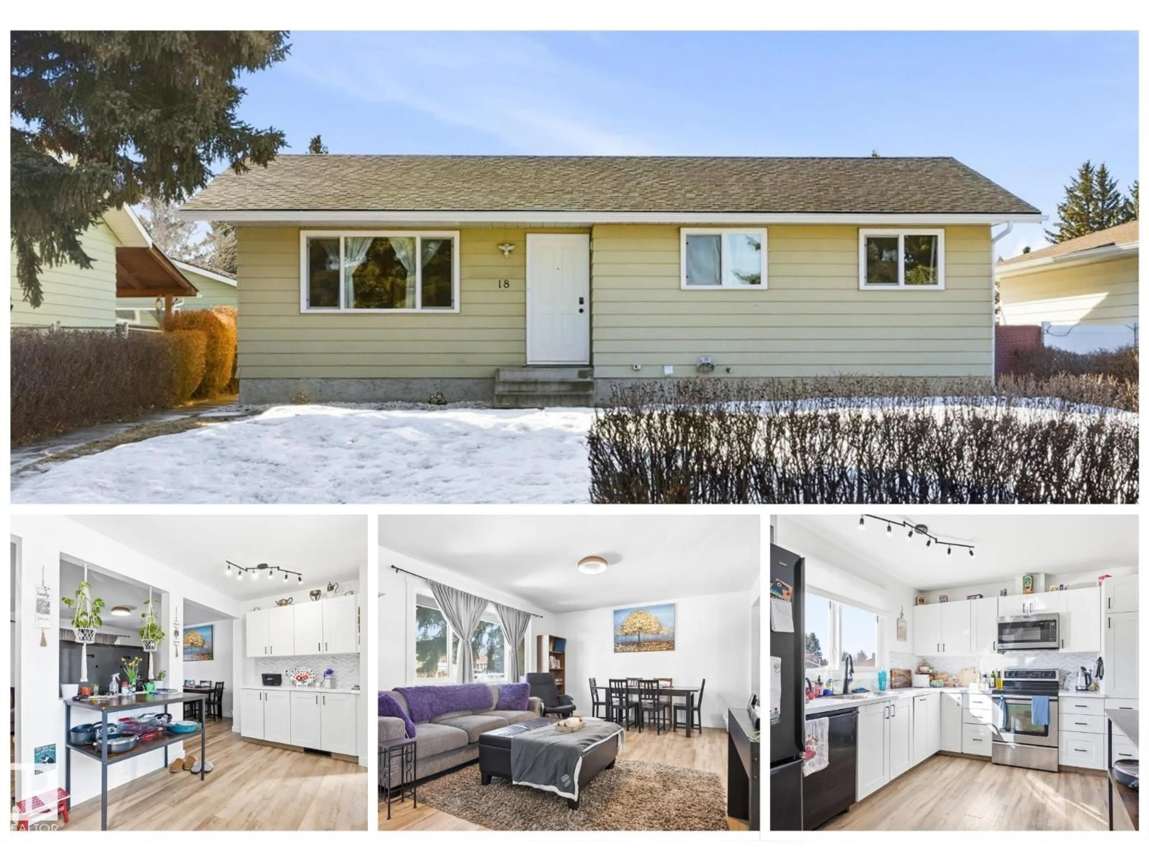 Home with vinyl exterior material, street for 18 MILLER AV, Spruce Grove Alberta T7X2N2