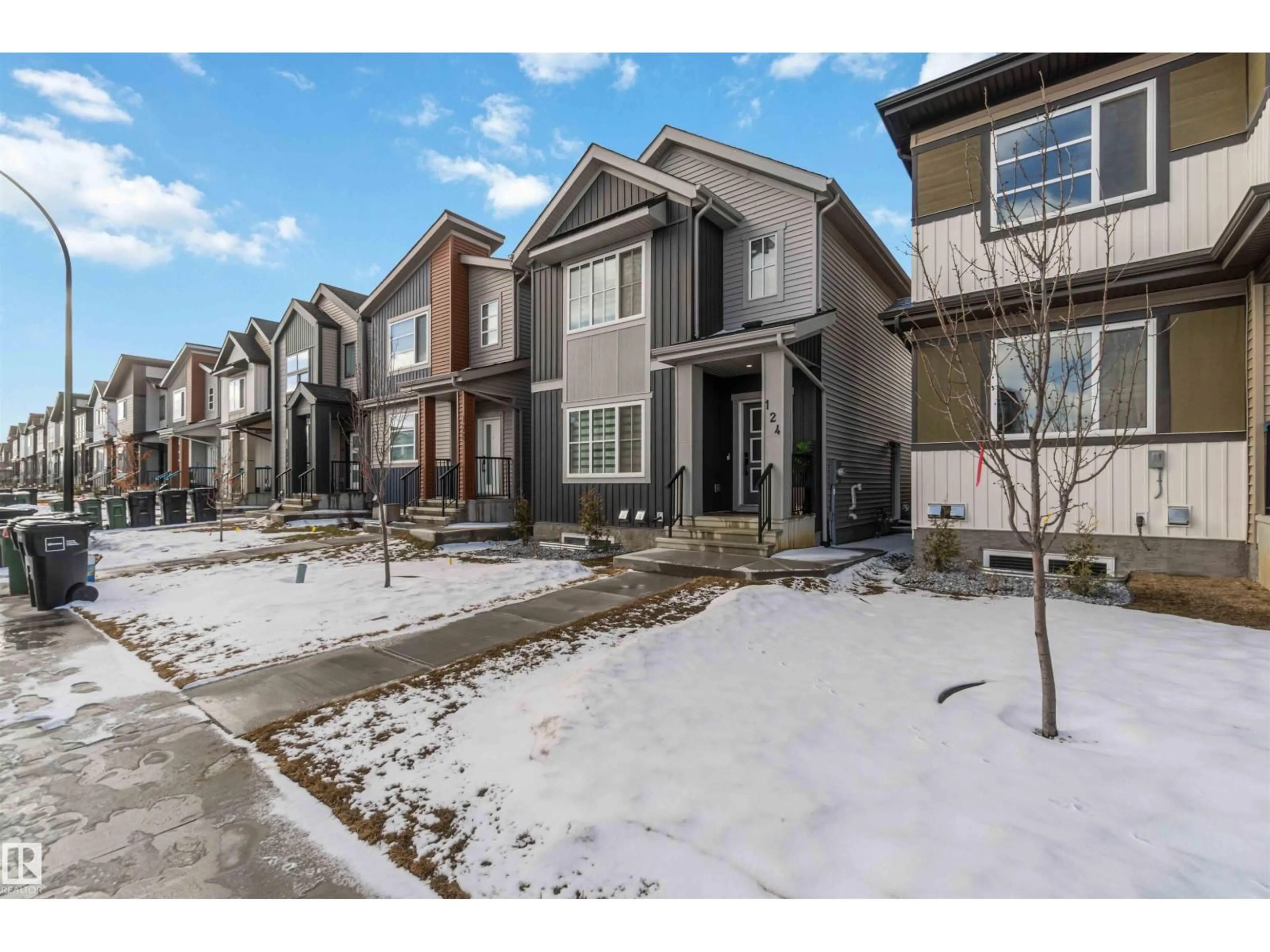 A pic from outside/outdoor area/front of a property/back of a property/a pic from drone, street for SW - 124 28 ST, Edmonton Alberta T6A3L2