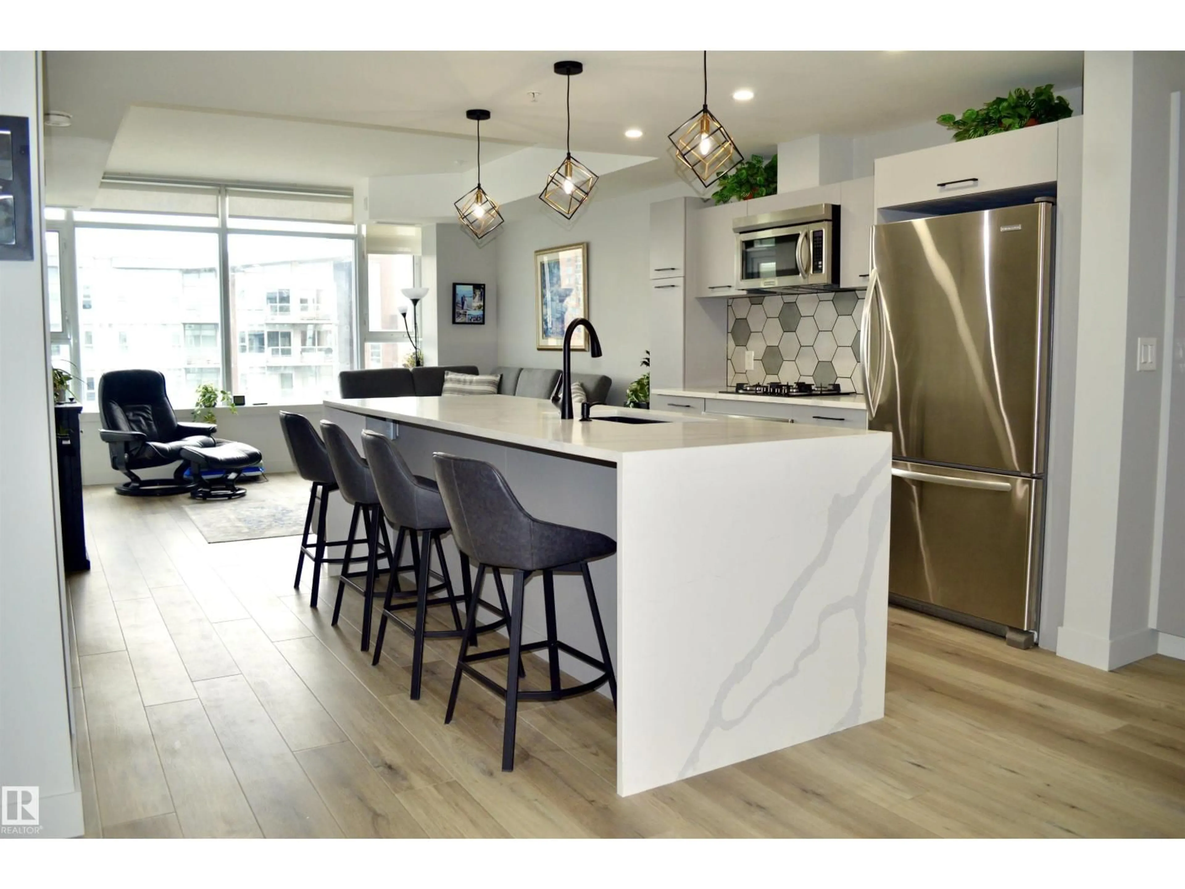 Open concept kitchen, unknown for #703 - 2606 109 ST, Edmonton Alberta T6J3S9
