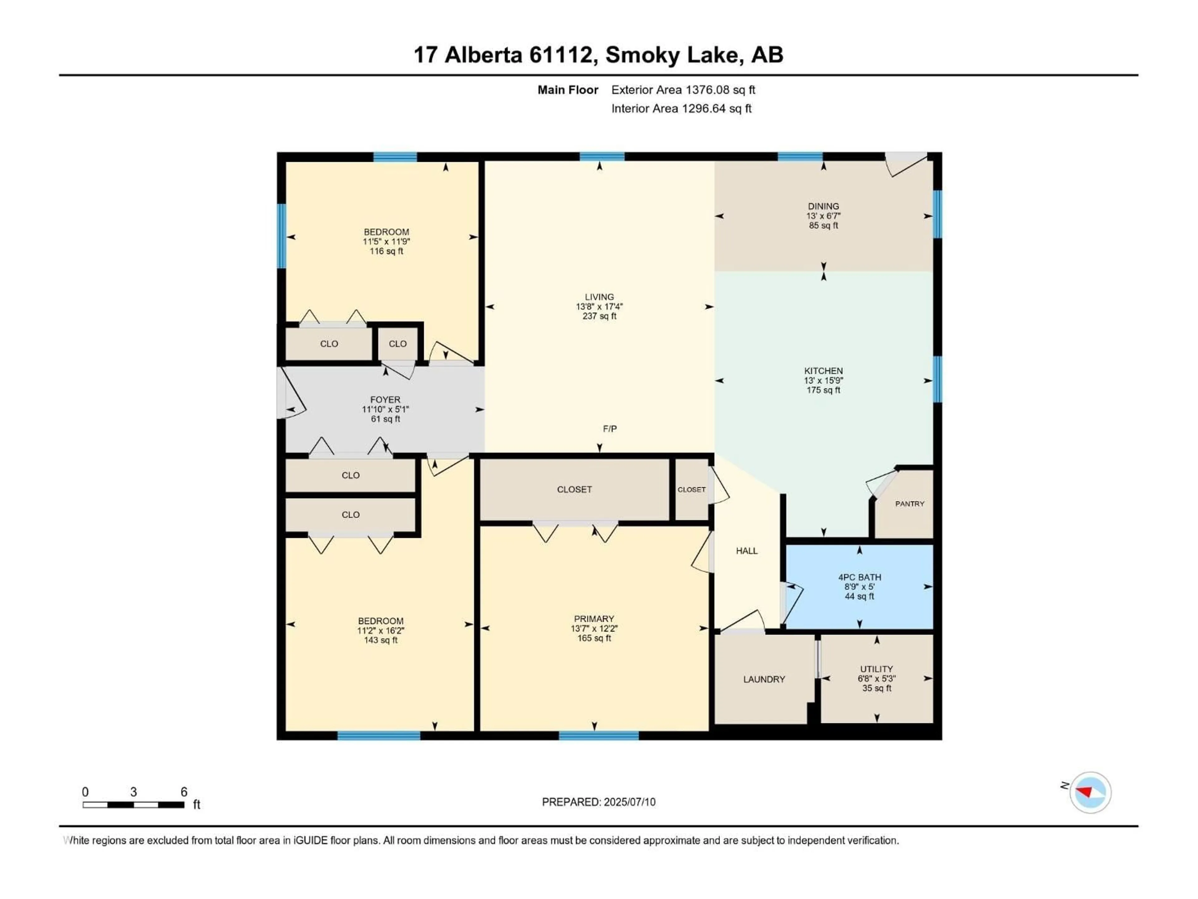 Floor plan for 61112 HIGHWAY 855, Rural Smoky Lake County Alberta T0A3C0