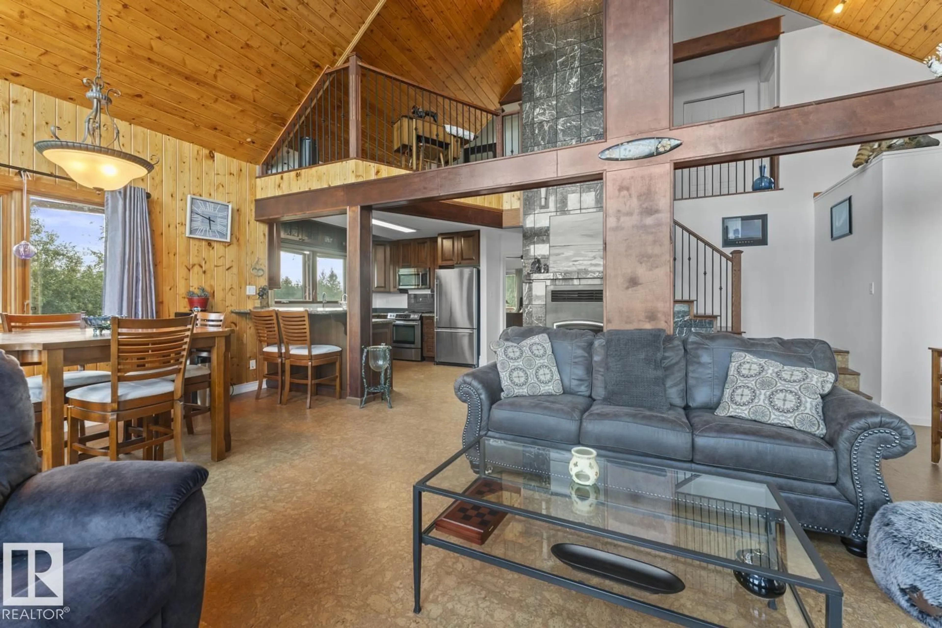 Living room with furniture, unknown for 43123 TWP RD 642 A, Rural Bonnyville M.D. Alberta T9M1P3