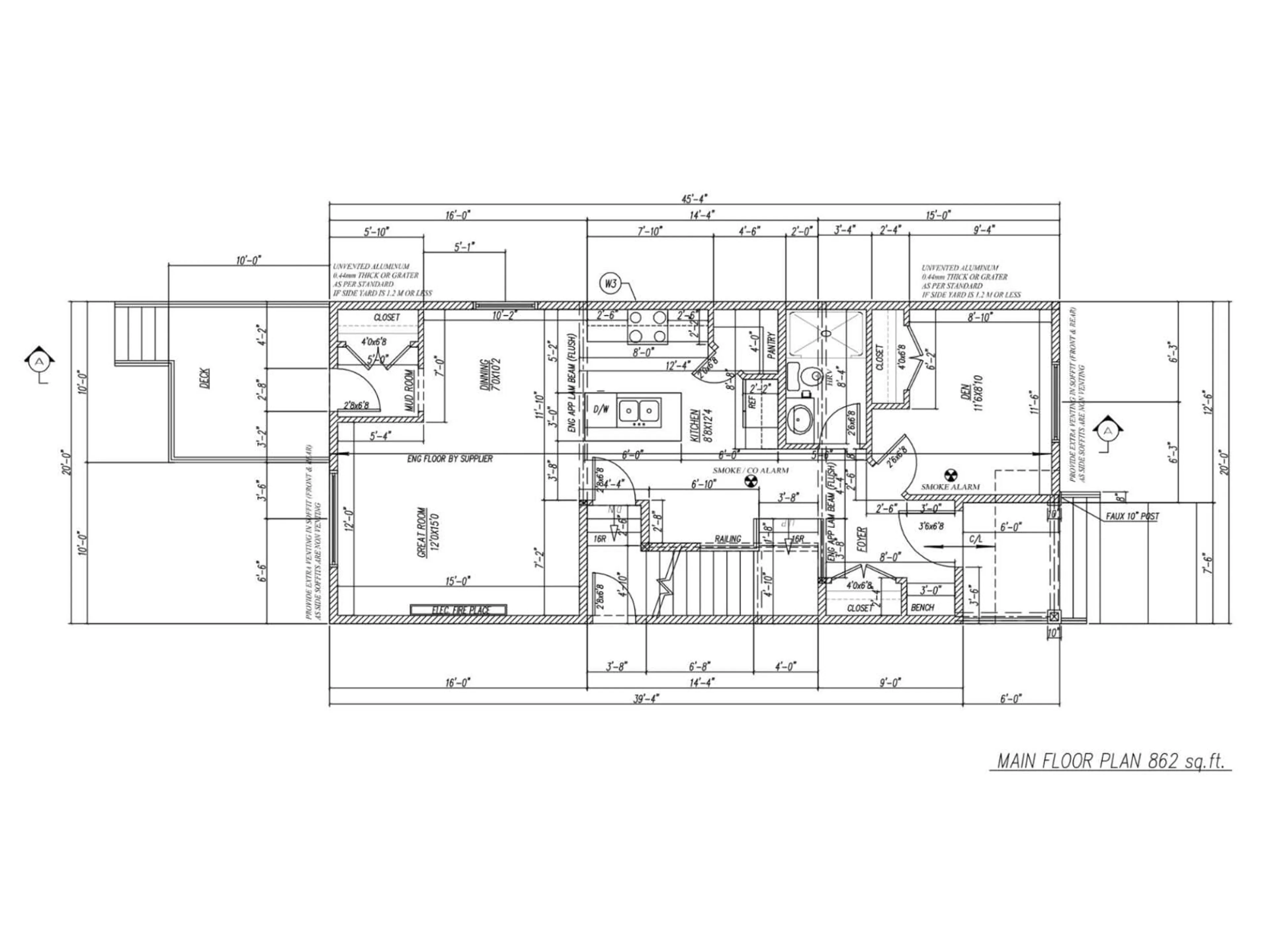 Floor plan for 18719 130 STREET, Edmonton Alberta T6V0N3