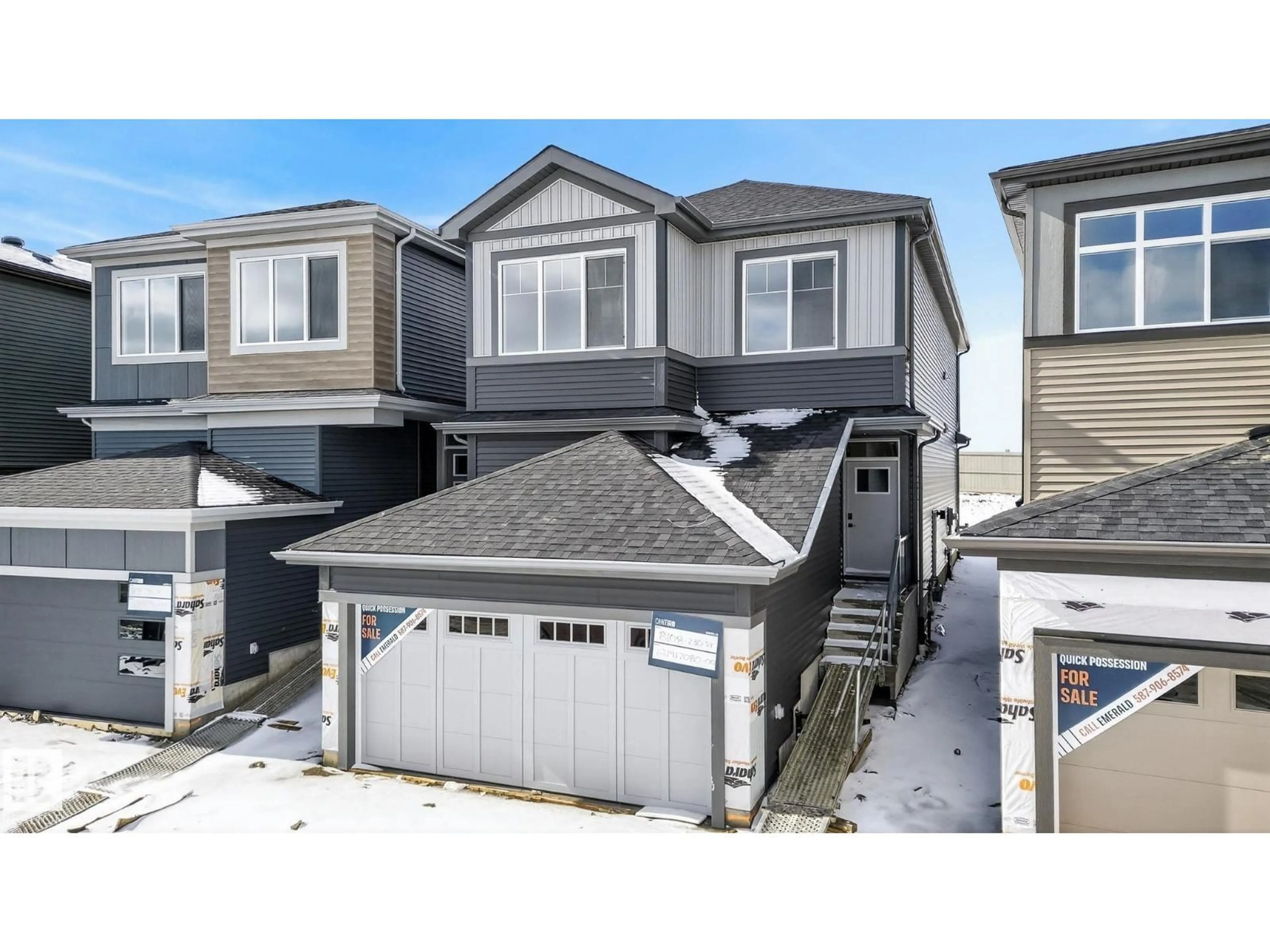 A pic from outside/outdoor area/front of a property/back of a property/a pic from drone, street for 8108 230 STREET, Edmonton Alberta T5T7Y1