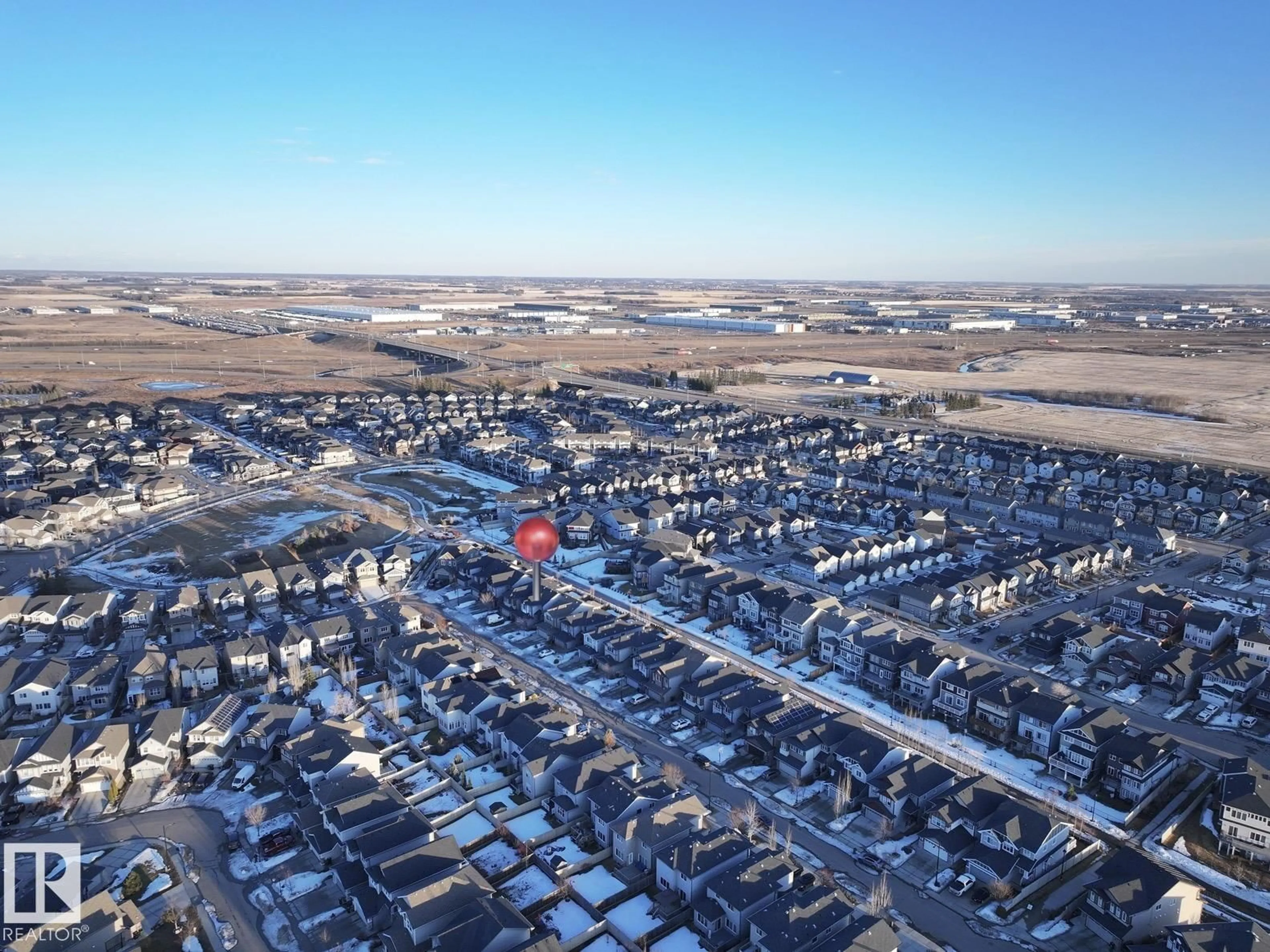 A pic from outside/outdoor area/front of a property/back of a property/a pic from drone, street for 3241 ABBOTT CRESCENT, Edmonton Alberta T6W2V3