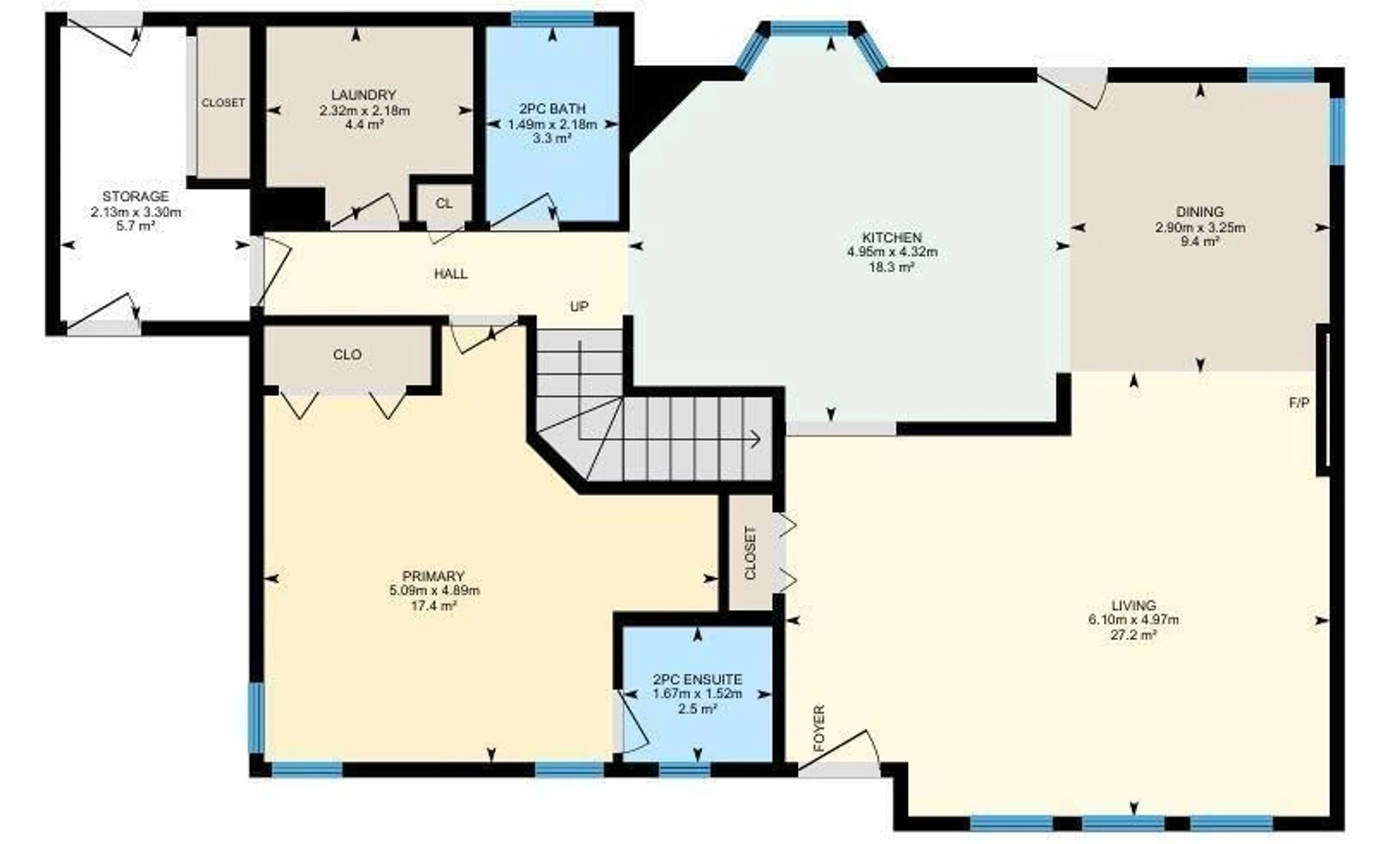 Floor plan for B - 20 GOLDEN CR, Rural Leduc County Alberta T0C2C0