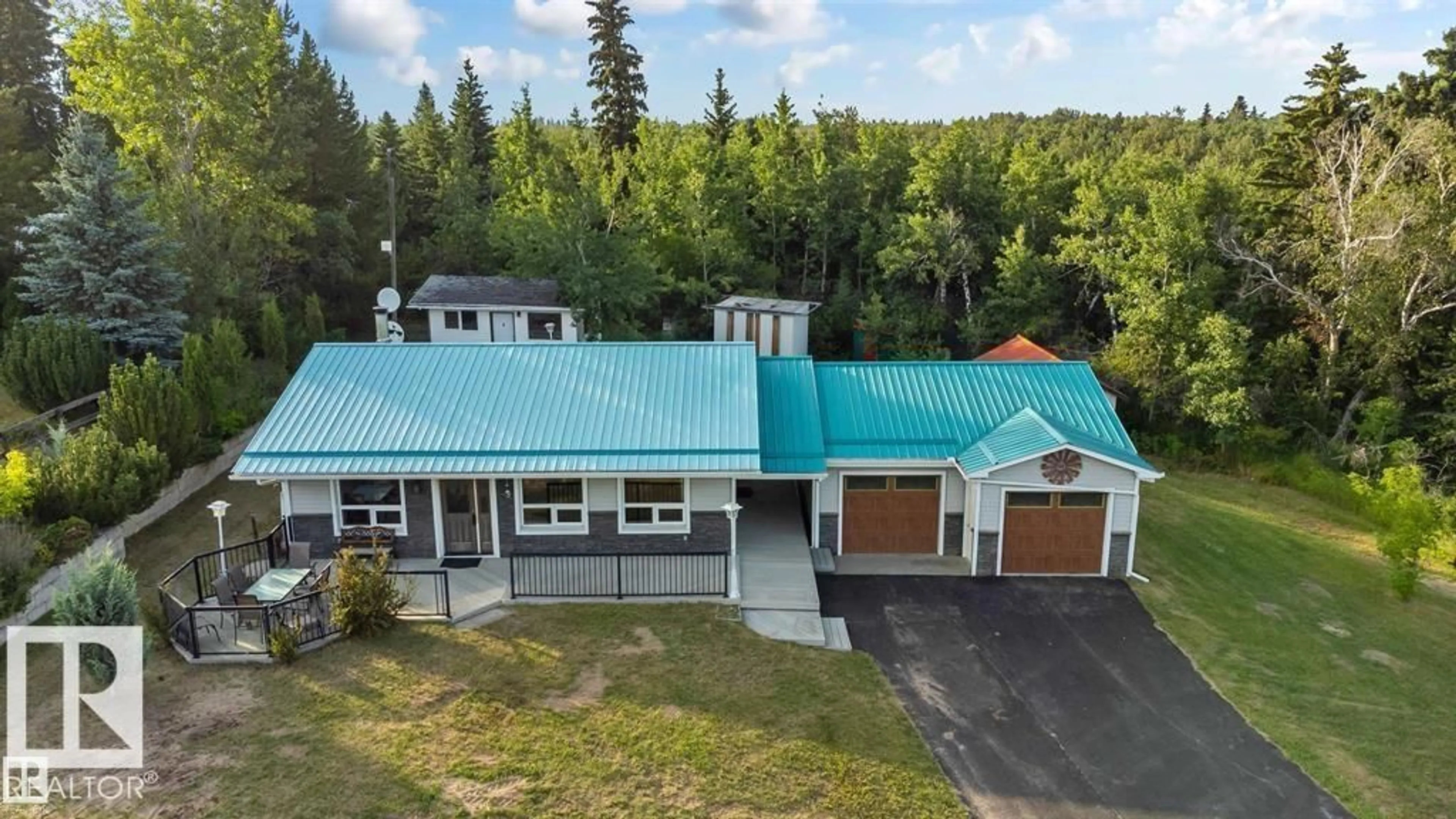 A pic from outside/outdoor area/front of a property/back of a property/a pic from drone, unknown for 242020 TWP ROAD 473 A, Rural Wetaskiwin County Alberta T0C1Z0