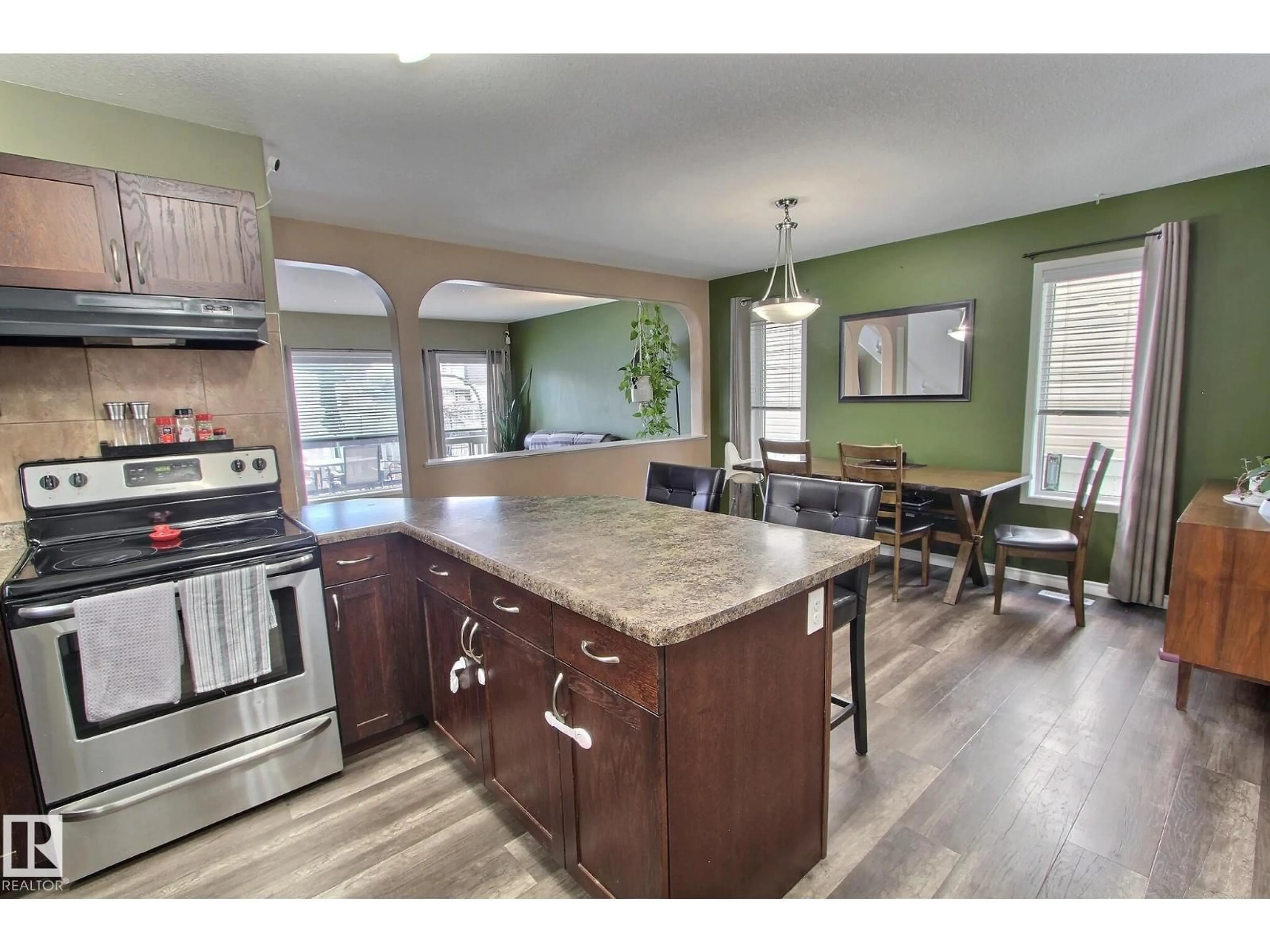 Open concept kitchen, unknown for 415 HEMINGWAY RD, Edmonton Alberta T6M0J8