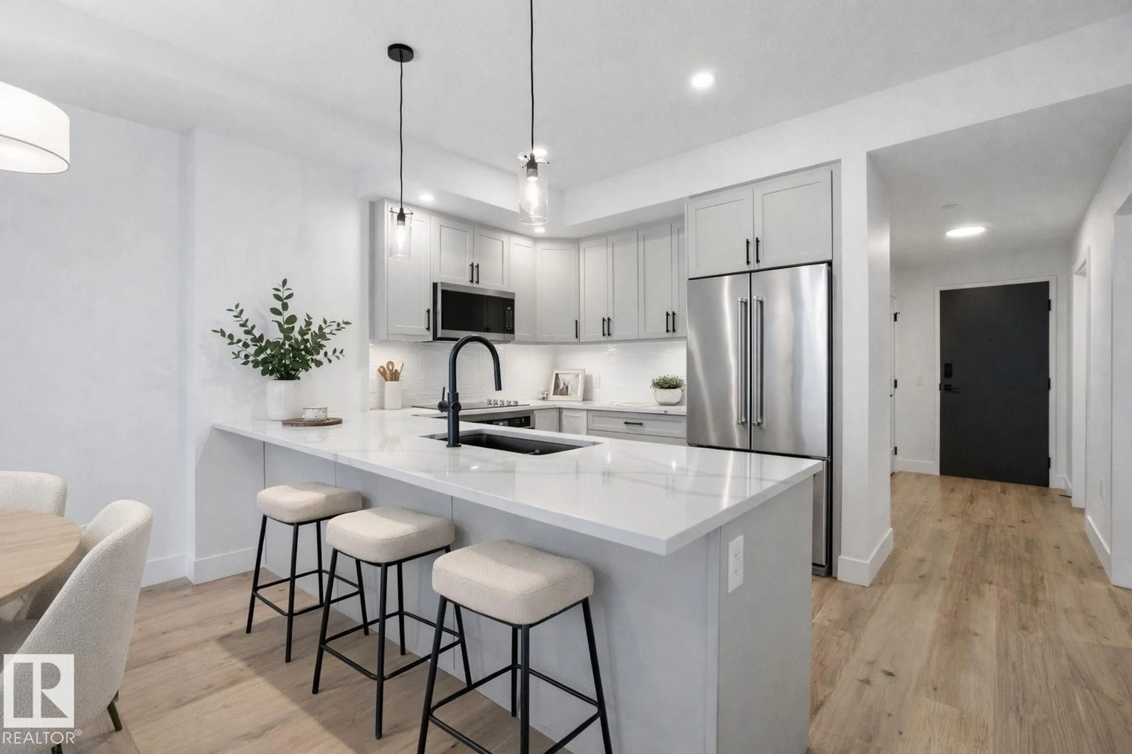 Open concept kitchen, unknown for 260 - 516 BELLEROSE DR, St. Albert Alberta T8N7P7