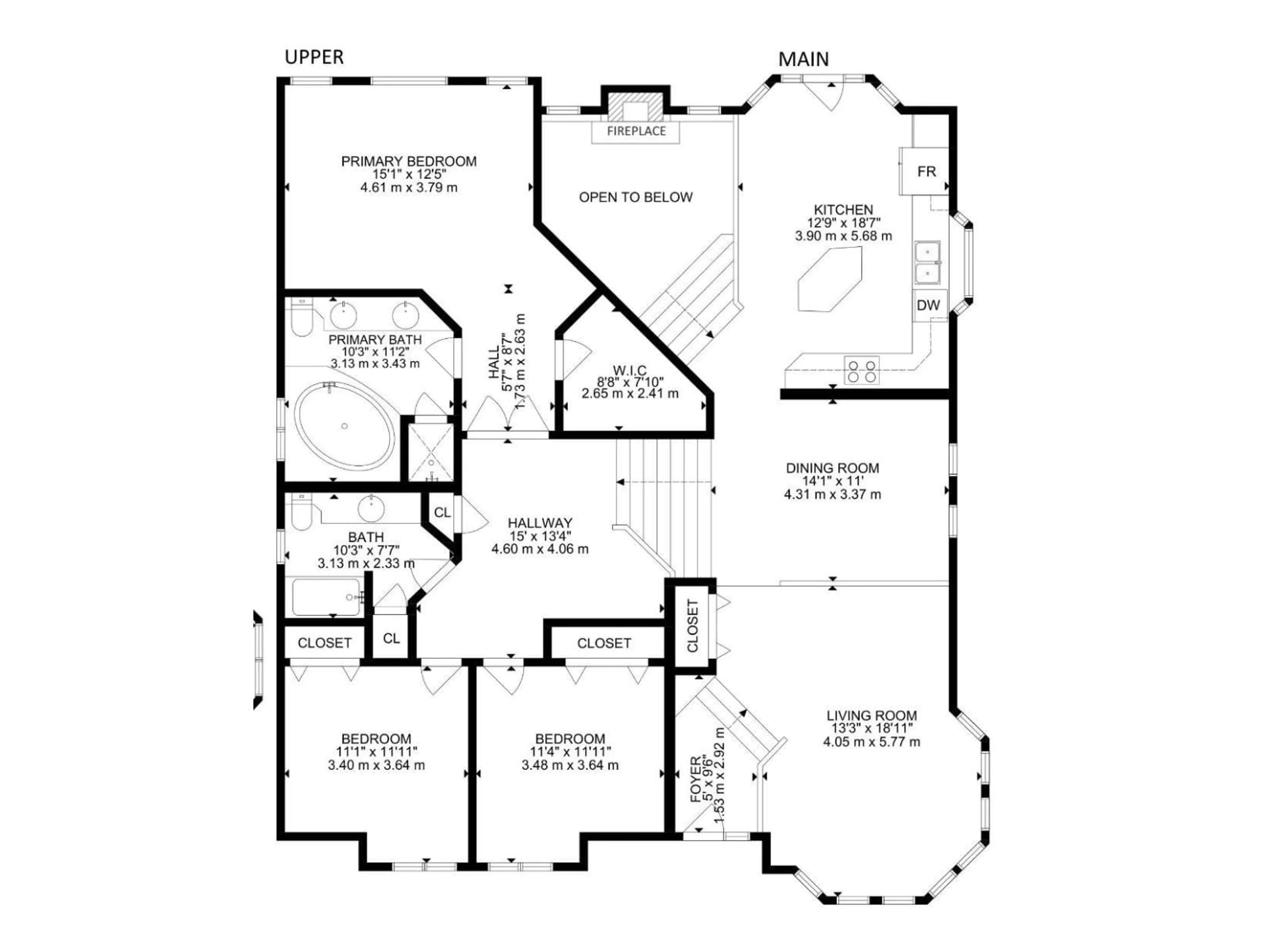 Floor plan for 471 RONNING ST, Edmonton Alberta T6R1Z2
