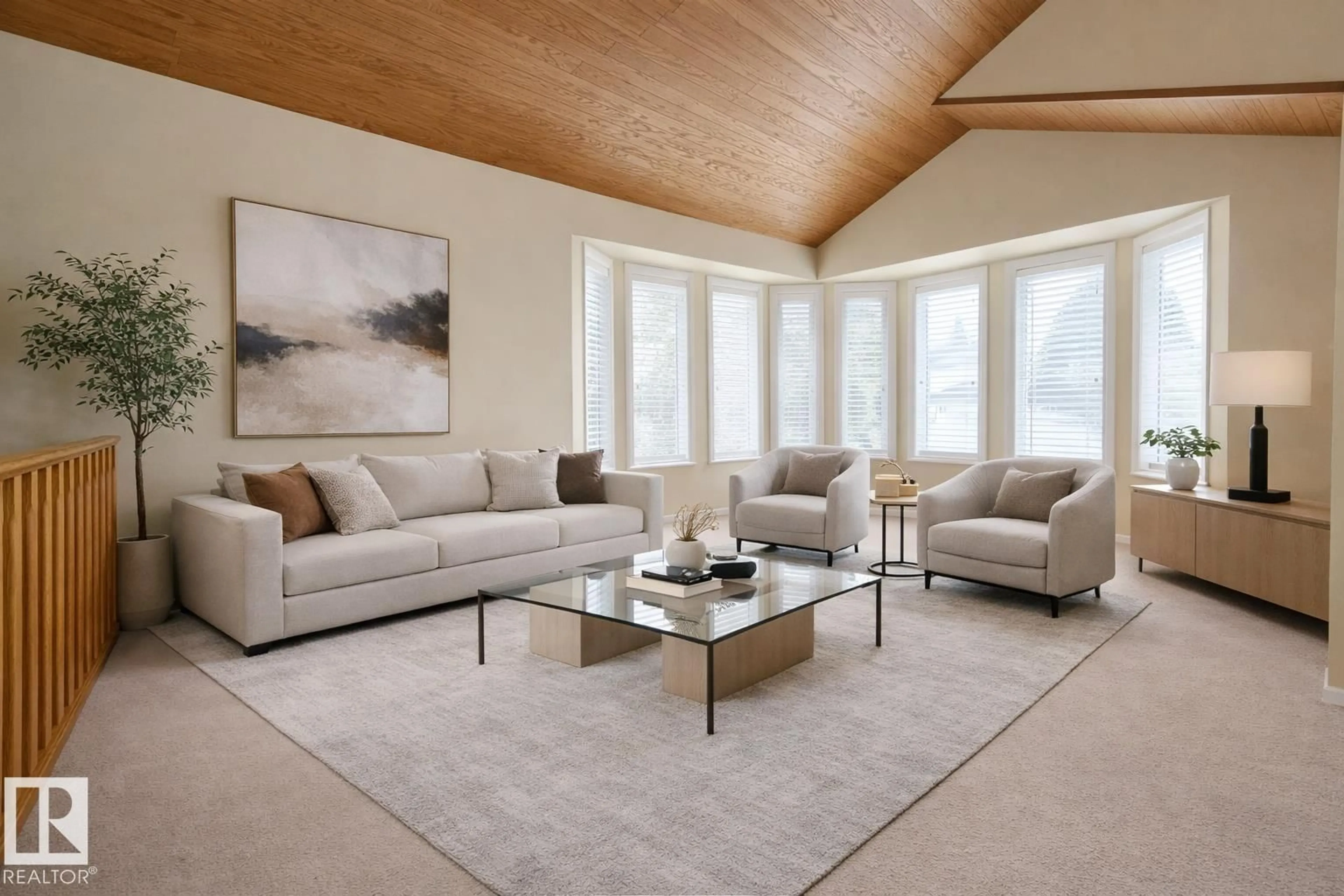 Living room with furniture, unknown for 471 RONNING ST, Edmonton Alberta T6R1Z2