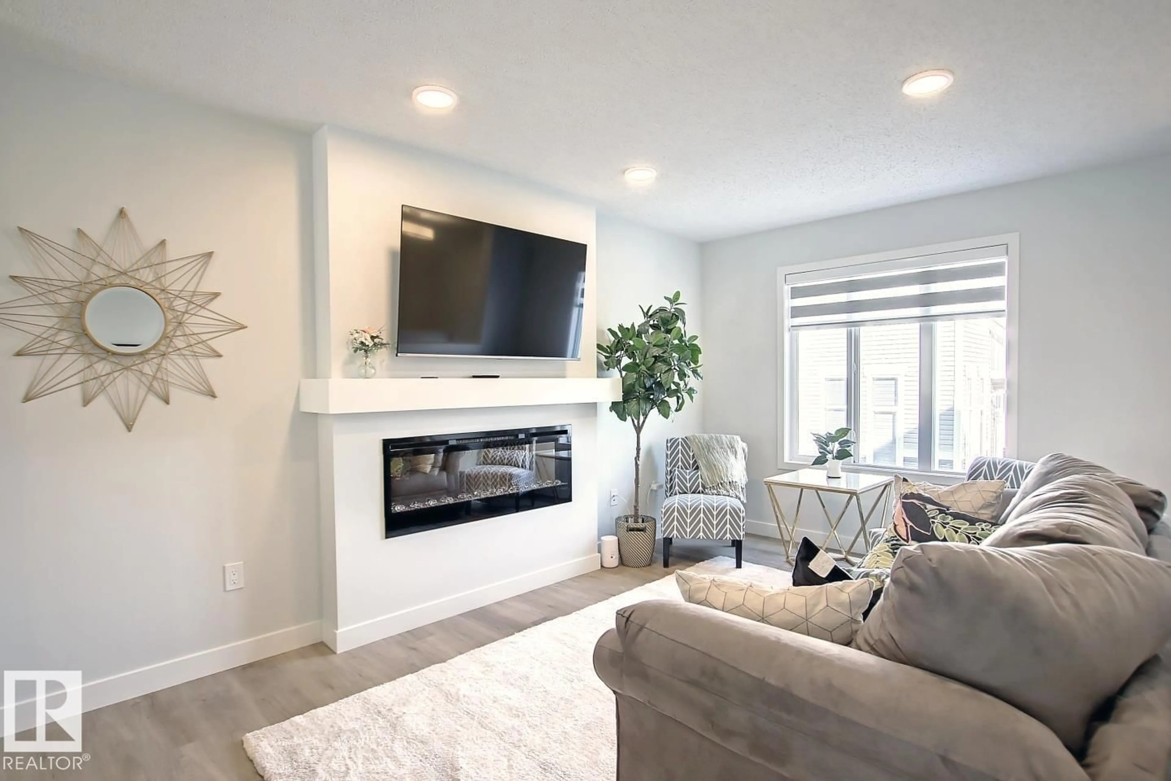 Living room with furniture, unknown for #28 - 2905 141 ST, Edmonton Alberta T6W3M4