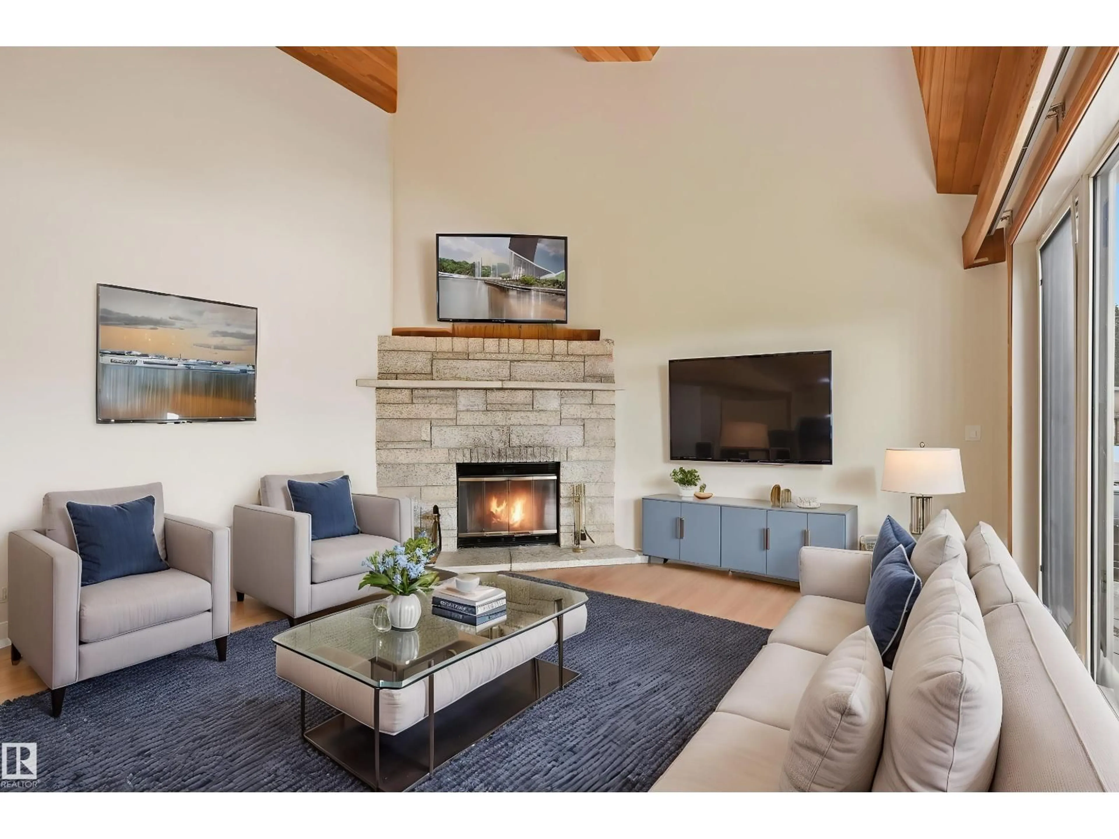 Living room with furniture, unknown for 18829 99A AV, Edmonton Alberta T5T3M9