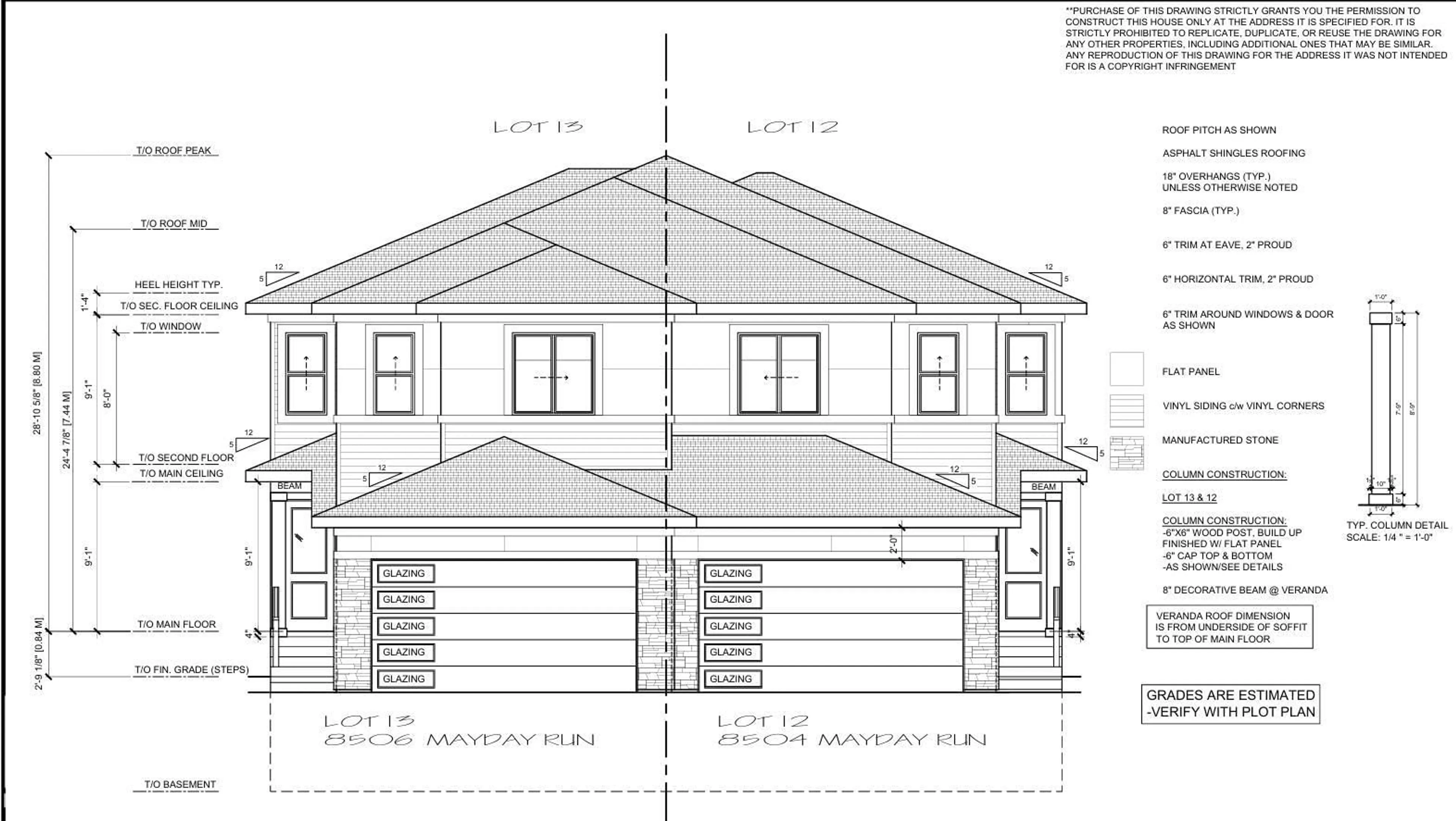 Floor plan for 8504 MAYDAY RUN SW, Edmonton Alberta T6X1A2