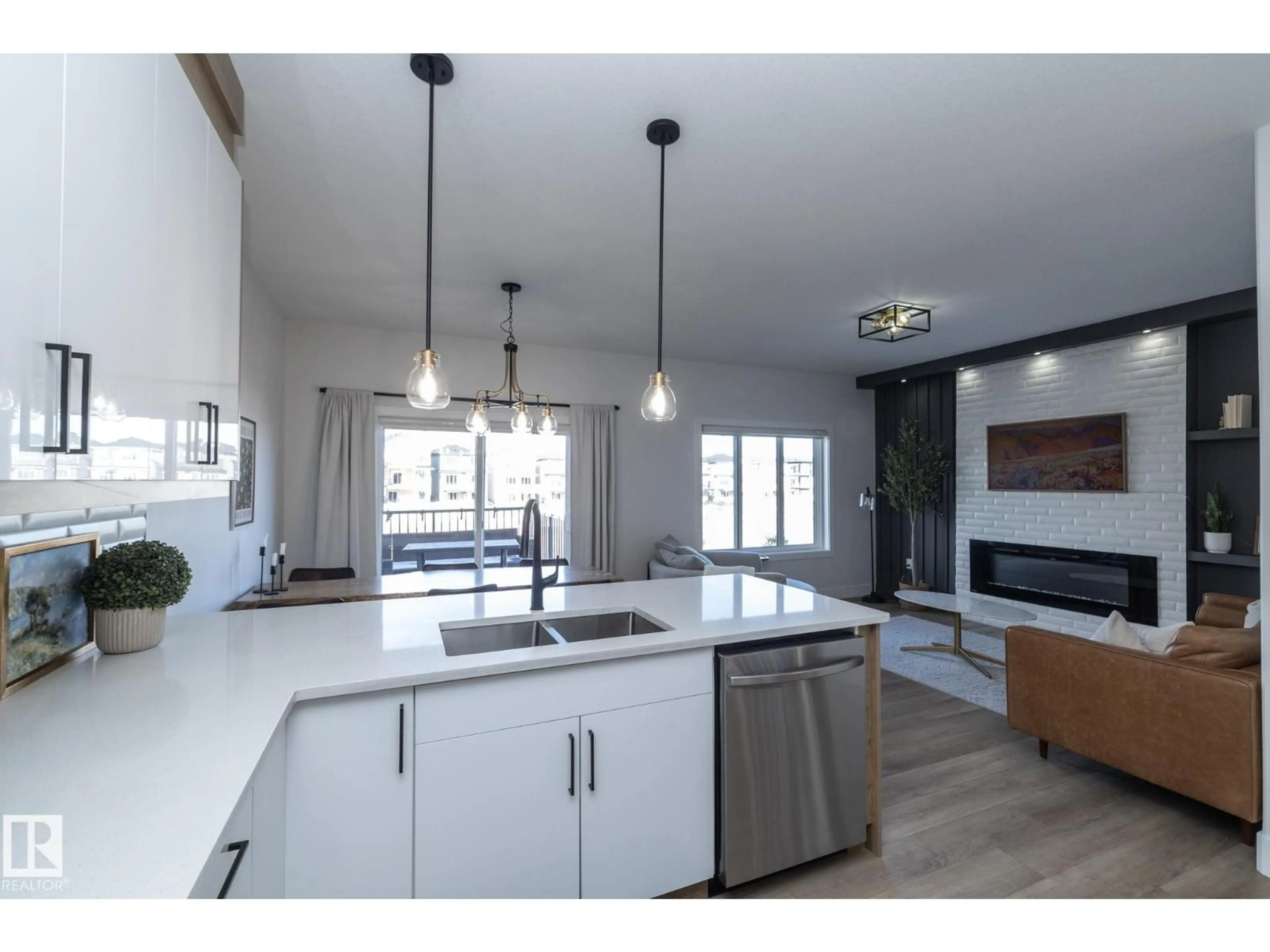 Open concept kitchen, unknown for 56 AMBERLEY BA, Spruce Grove Alberta T7X2X4