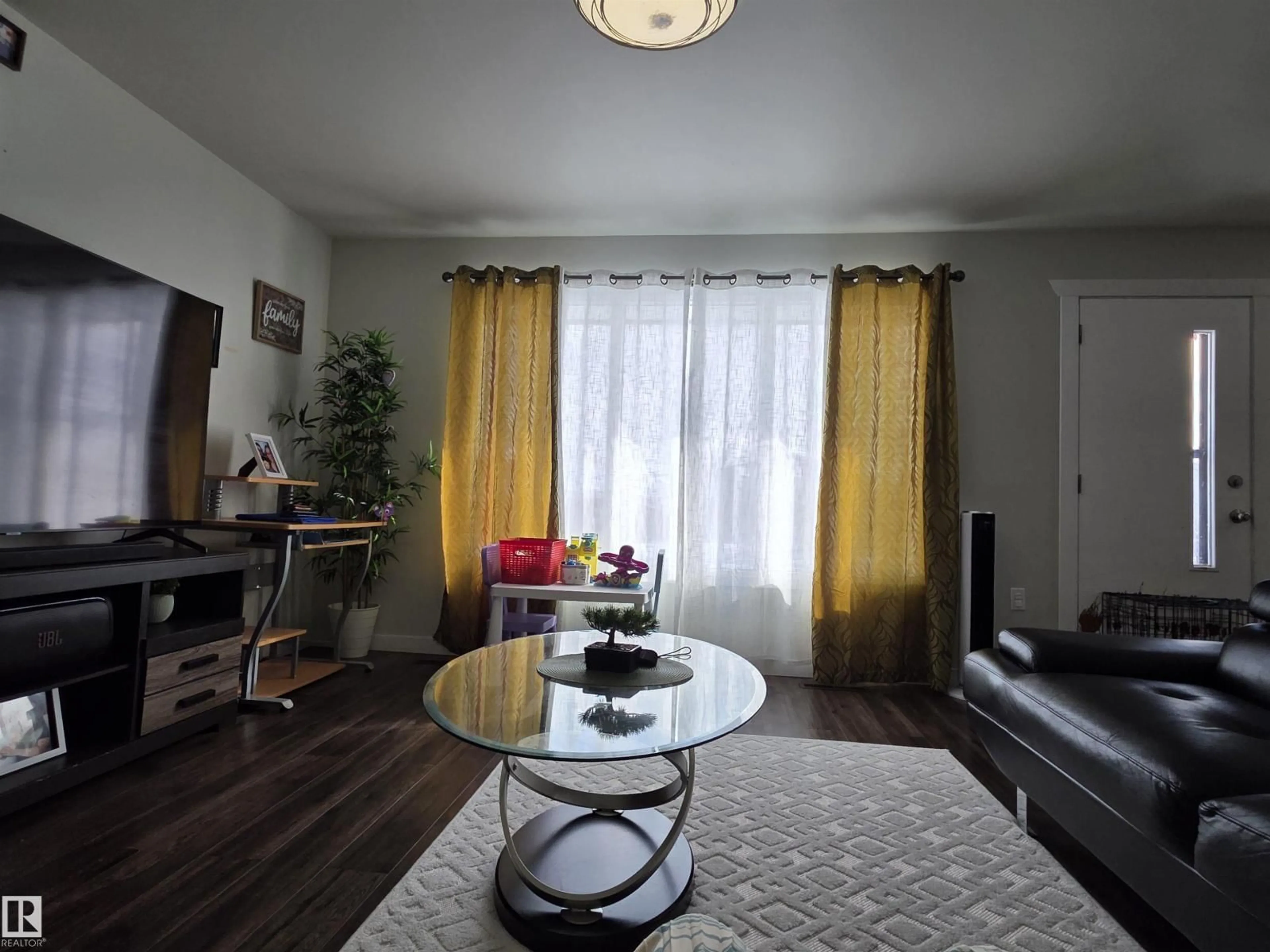 Living room with furniture, unknown for 4706 47 ST, Mayerthorpe Alberta T0E1N0