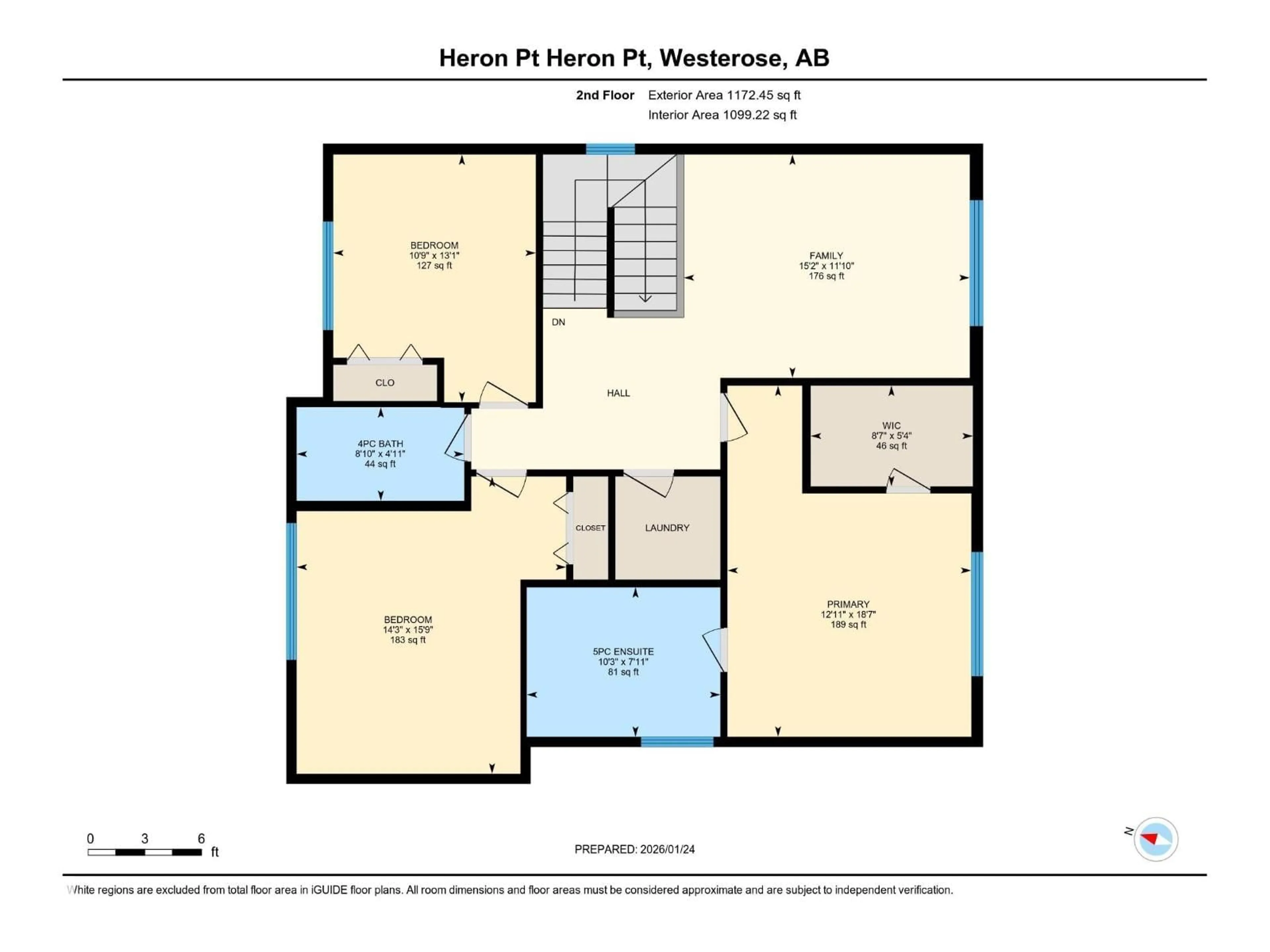 Floor plan for 132 HERON POINT CL, Rural Wetaskiwin County Alberta T0C2V0