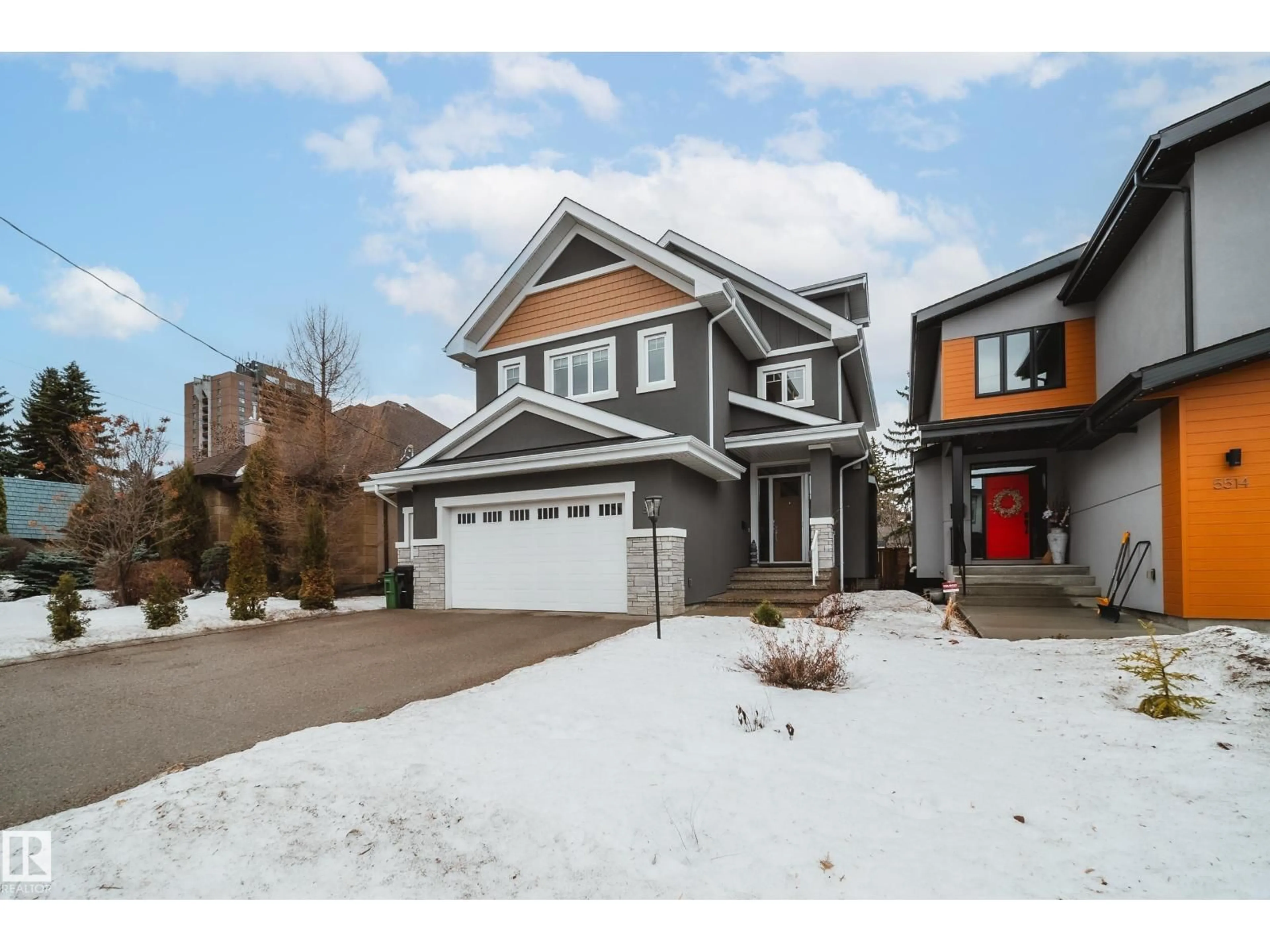 Home with brick exterior material, street for 5512 109A ST NW, Edmonton Alberta T6H3C2