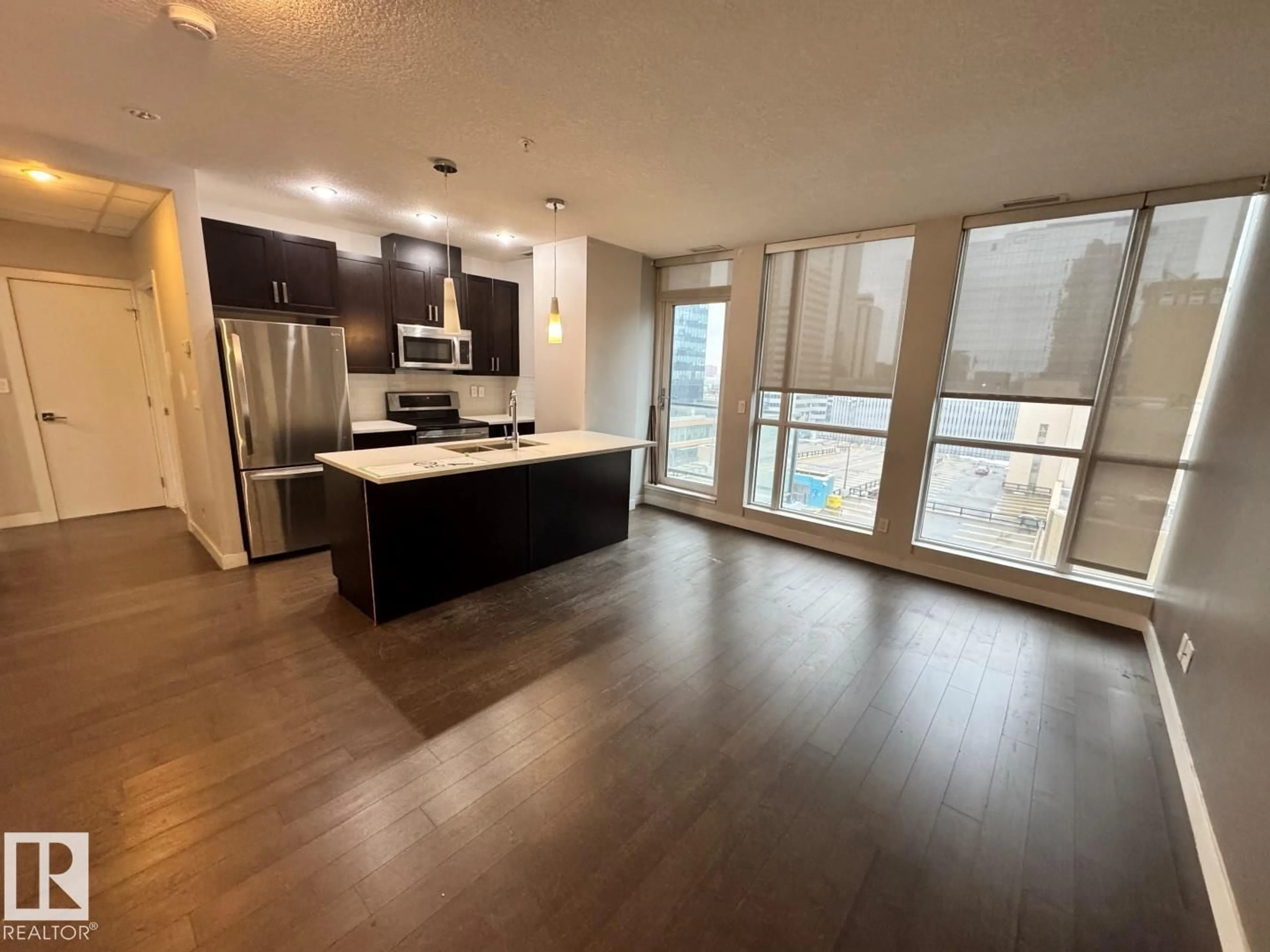 Open concept kitchen, unknown for #802 - 10238 103 ST NW, Edmonton Alberta T5J0G6