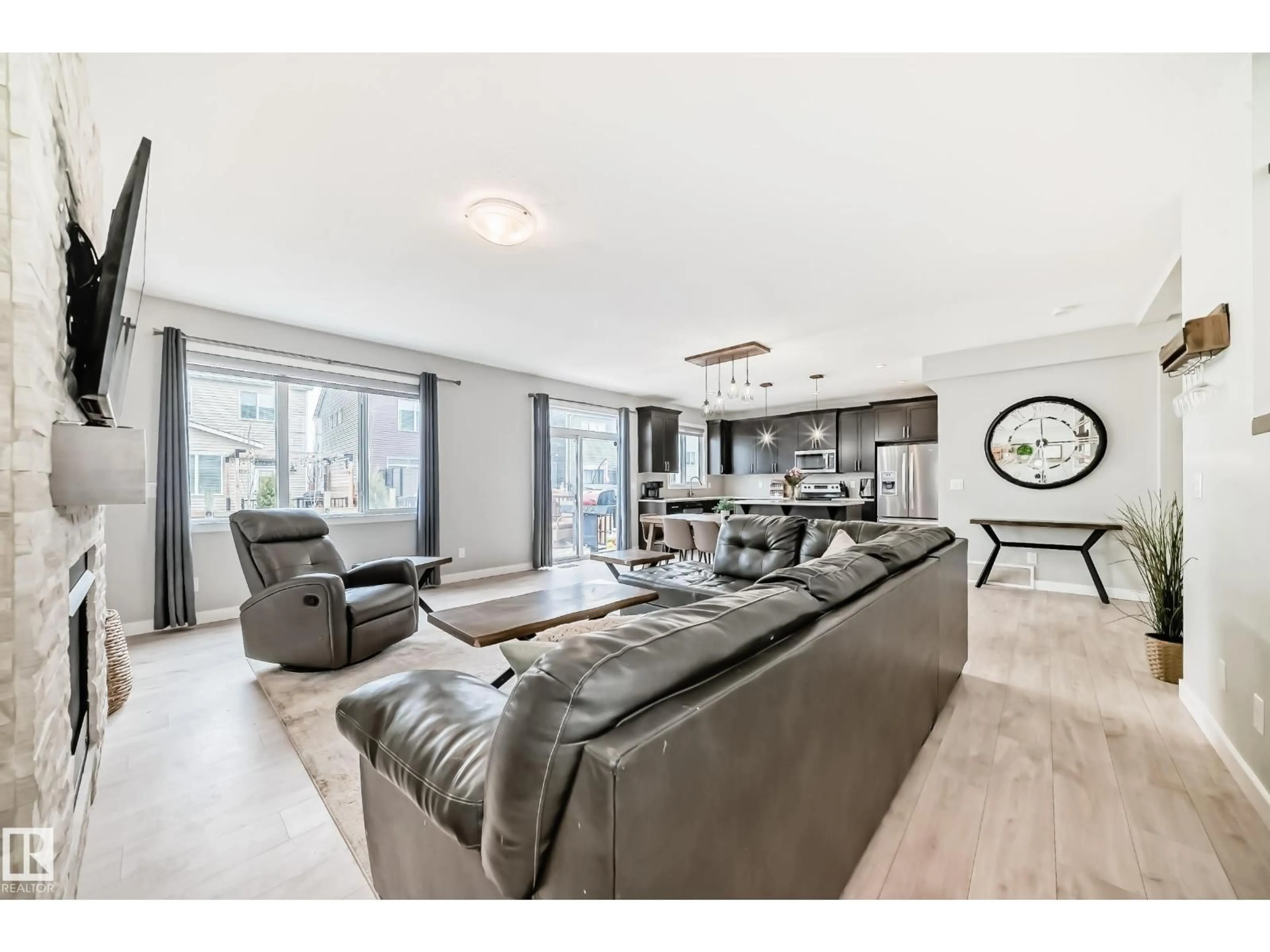 Living room with furniture, unknown for 2011 201 ST, Edmonton Alberta T6M0X7