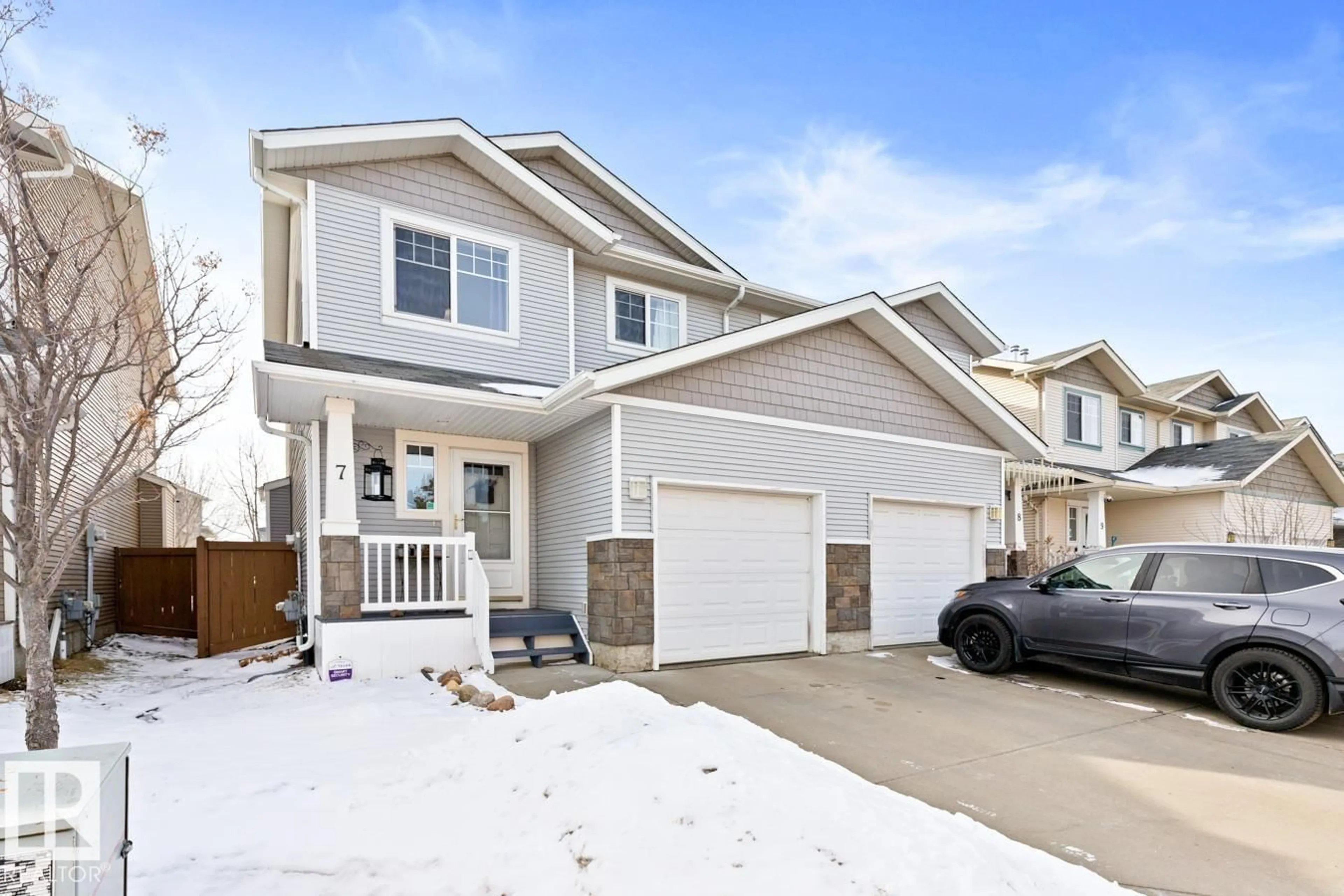 Home with vinyl exterior material, street for #7 - 14208 36 ST, Edmonton Alberta T5Y0E4