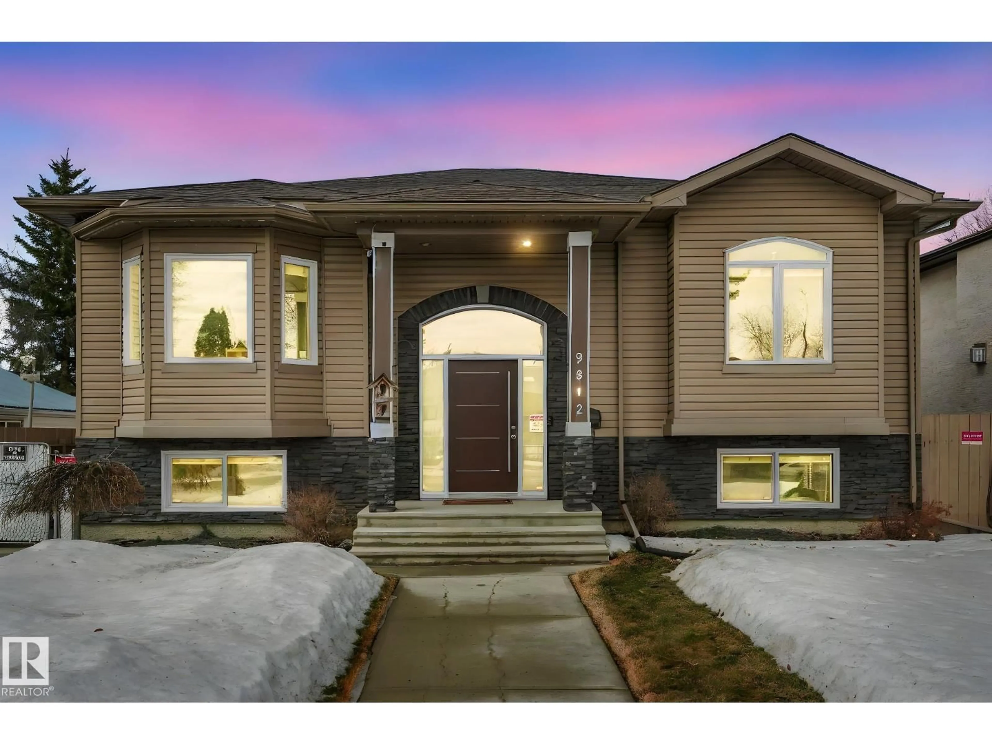 Home with brick exterior material, street for NW - 9812 154 ST, Edmonton Alberta T5P2G6