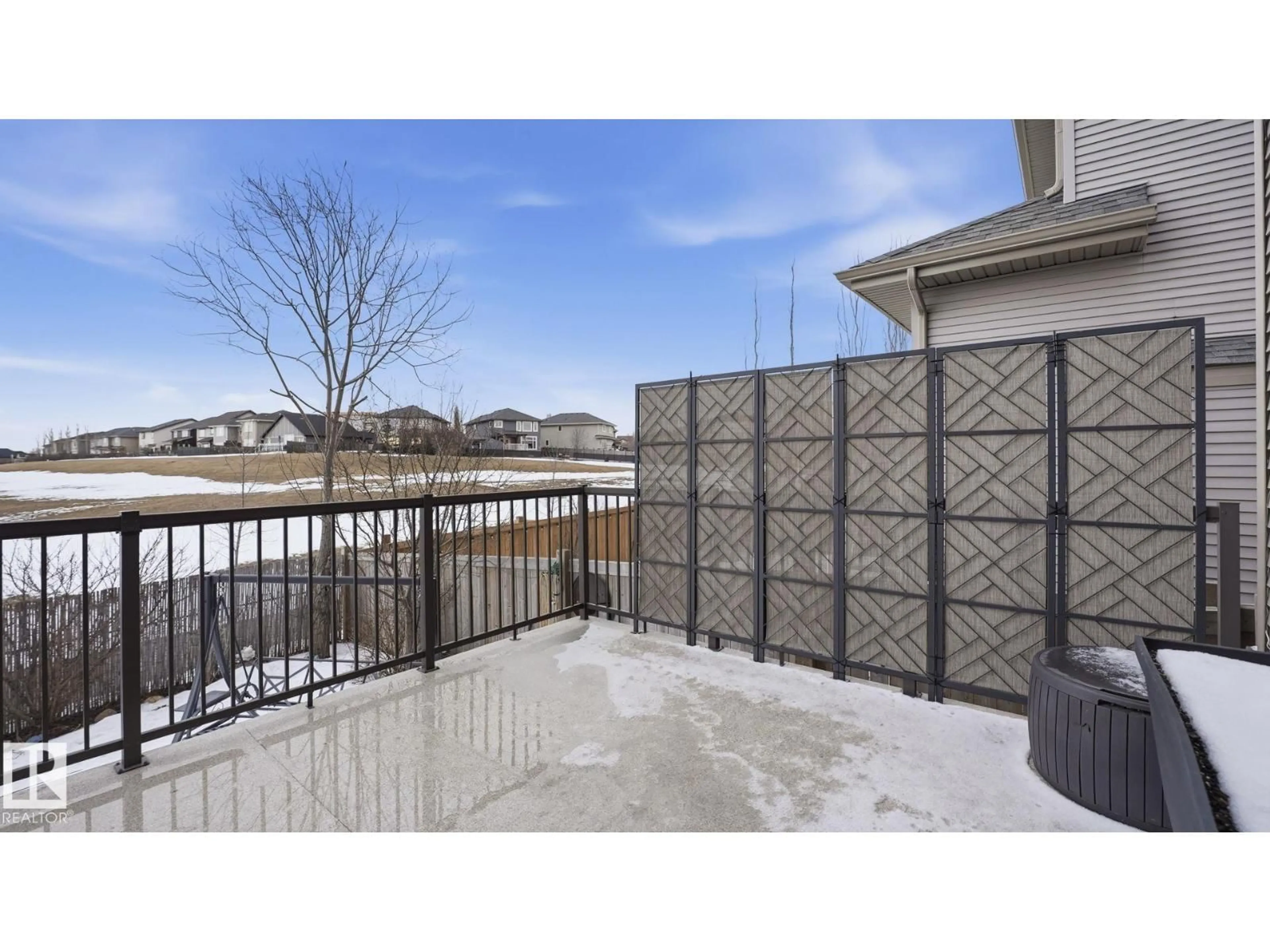 Patio, water/lake/river/ocean view for LI NW - 1027 COOPERS HAWK LINK, Edmonton Alberta T5S0H7