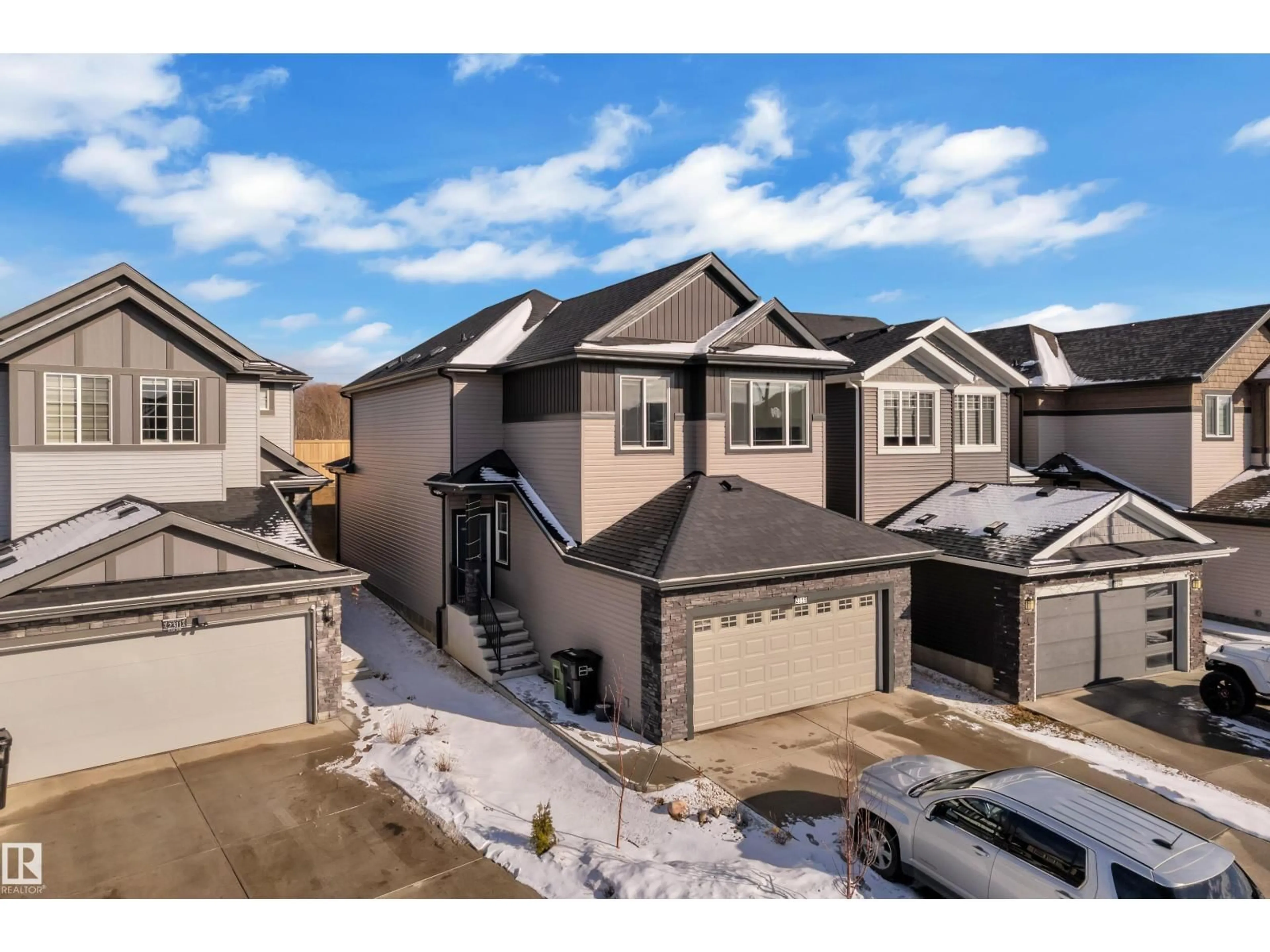 A pic from outside/outdoor area/front of a property/back of a property/a pic from drone, street for SW - 2315 51 ST, Edmonton Alberta T6X3A4