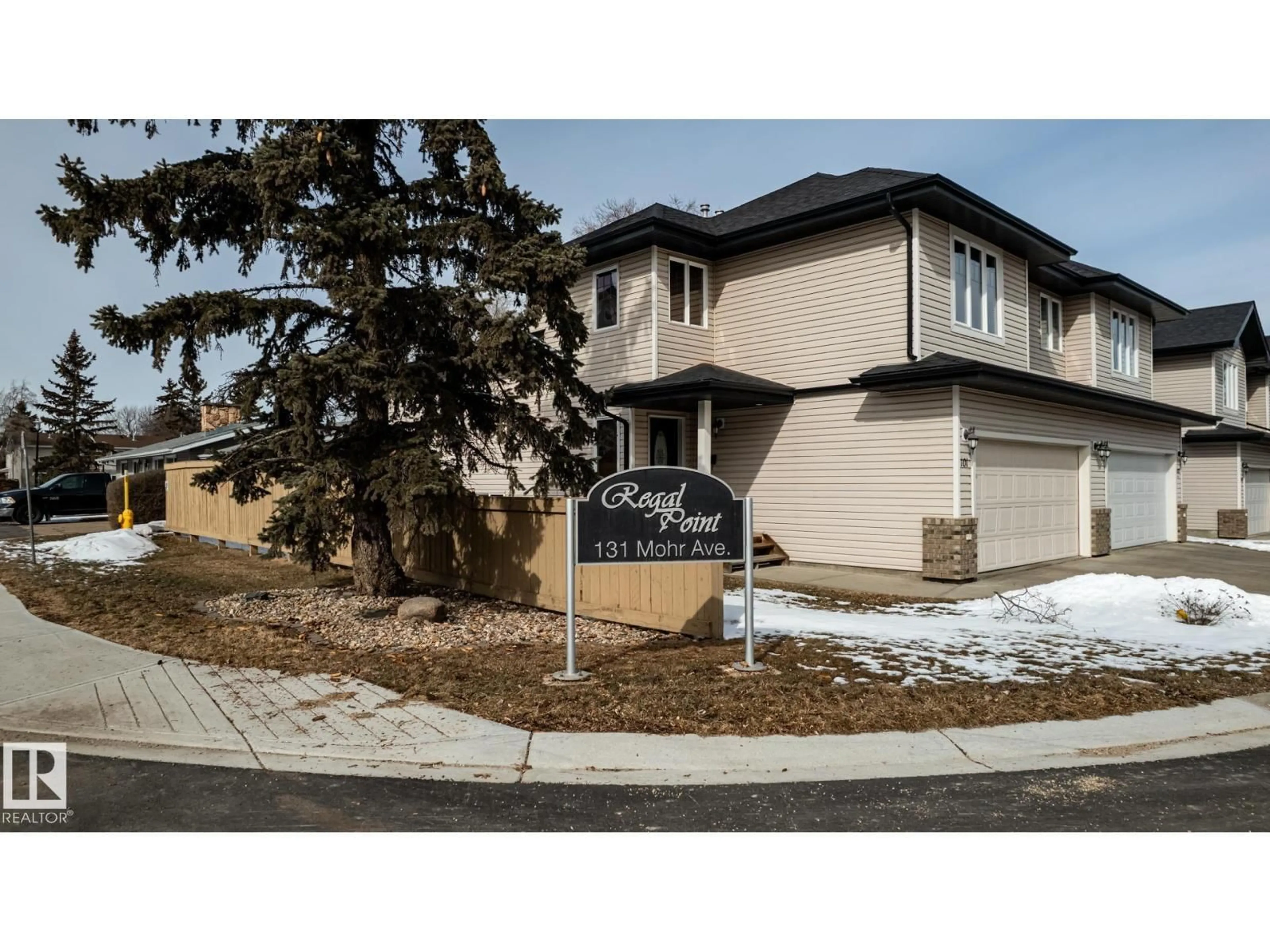 Home with vinyl exterior material, street for 114 - 131 MOHR AV, Spruce Grove Alberta T7X2J5