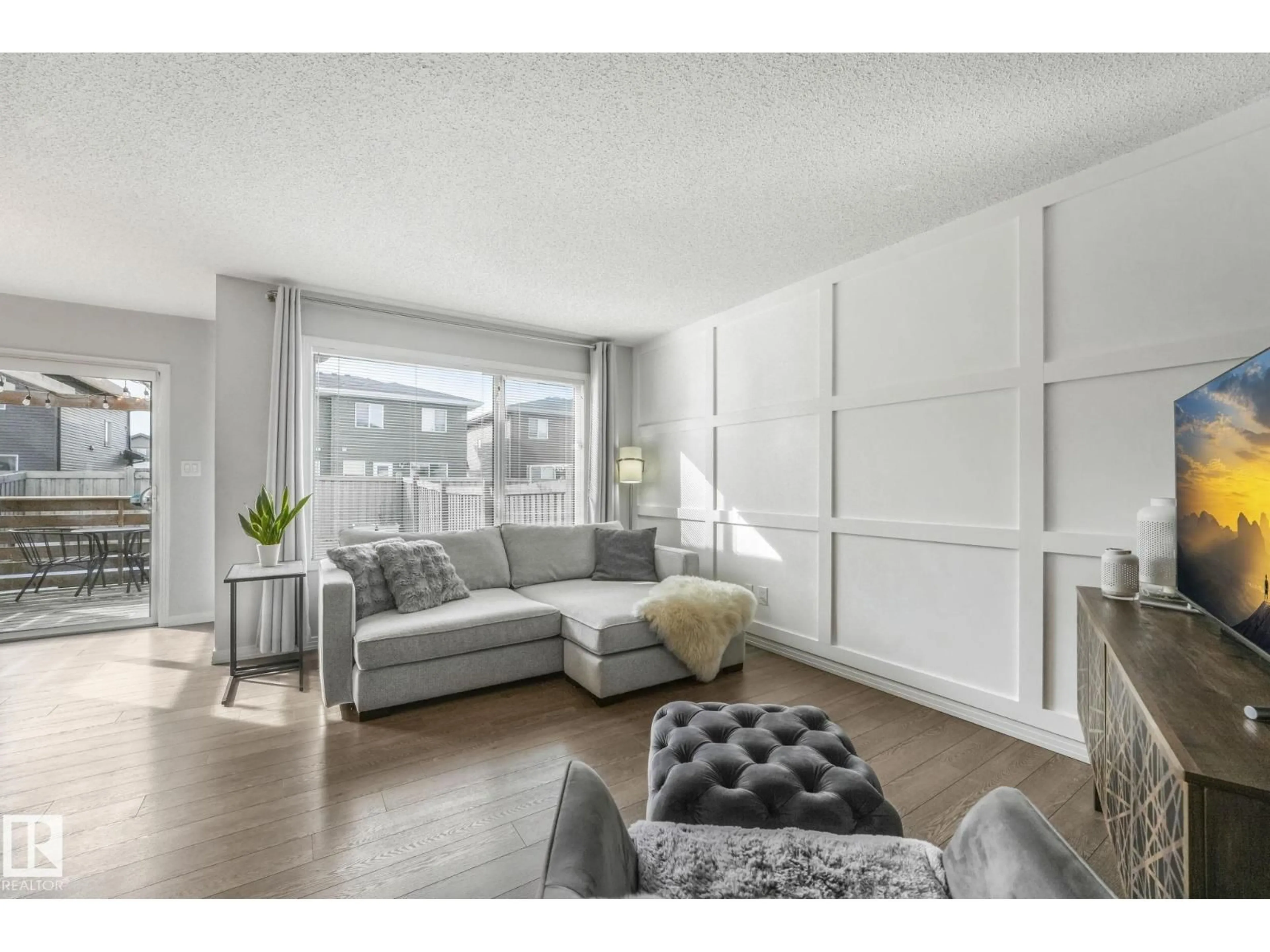 Living room with furniture, unknown for SW - 1126 176 ST, Edmonton Alberta T6W2B7