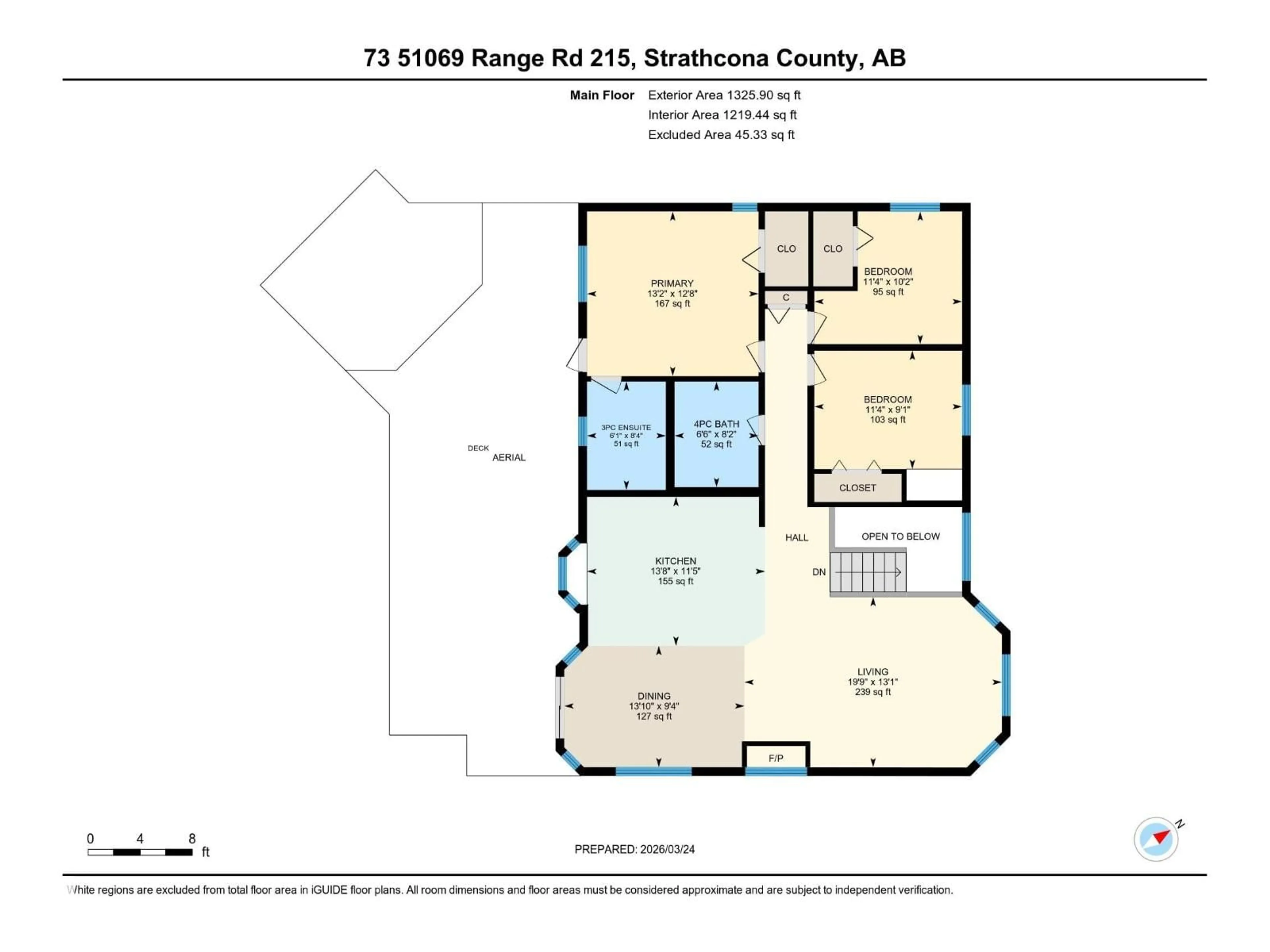 Floor plan for 73 51069 RD, Rural Strathcona County Alberta T8E1G7