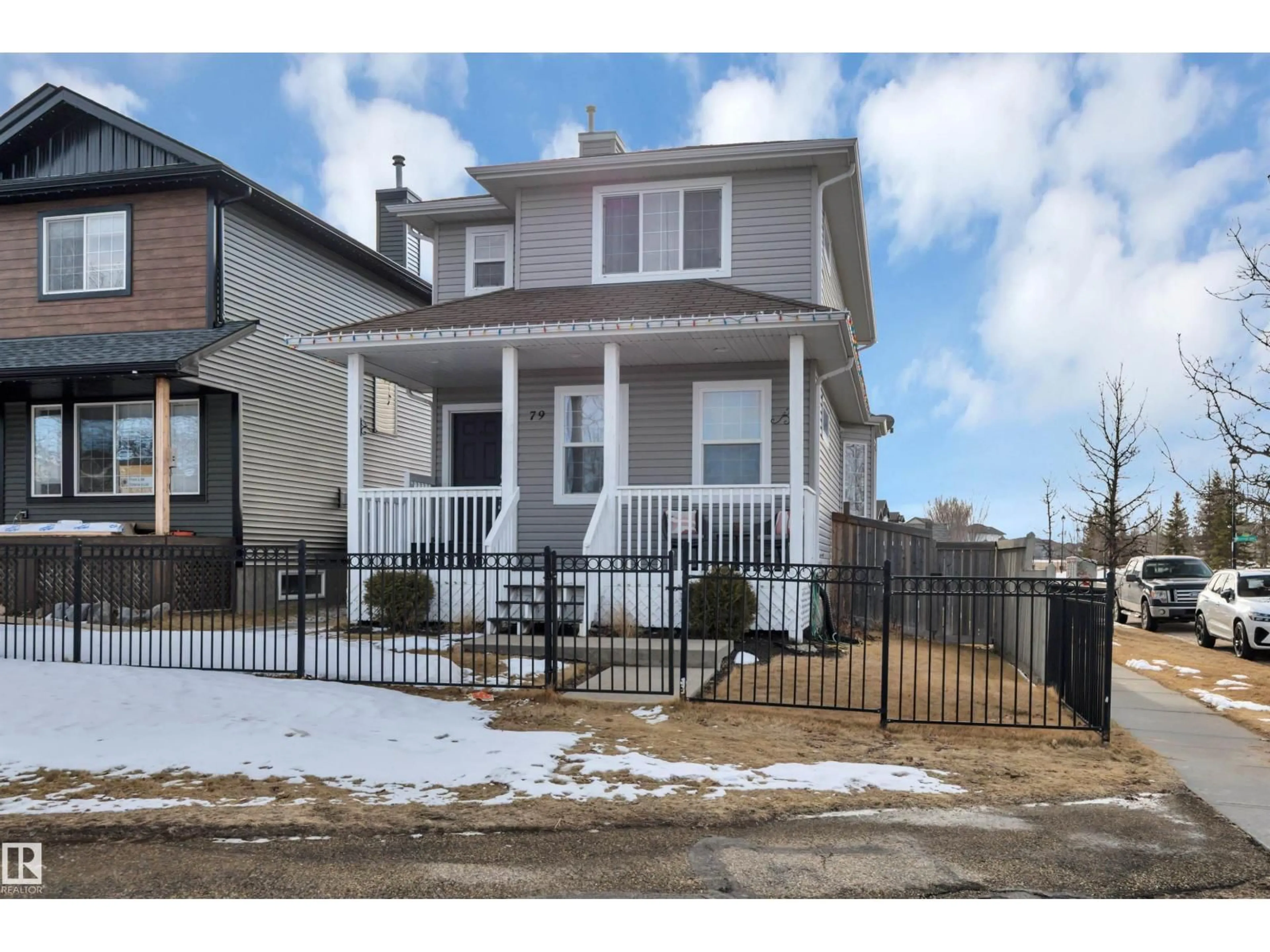 Home with vinyl exterior material, street for PM - 79 SUNTREE, Leduc Alberta T9E8N9