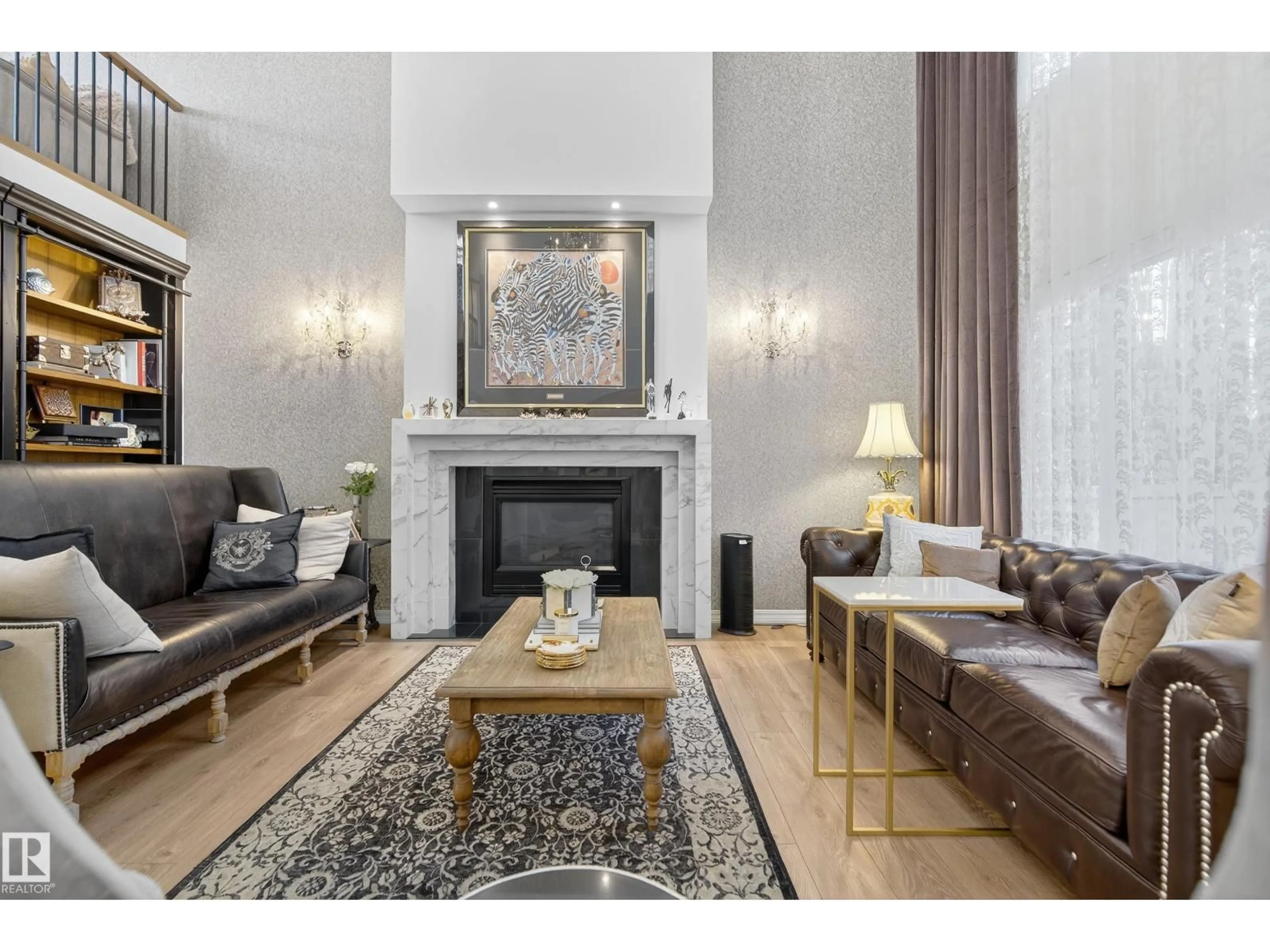 Living room with furniture, unknown for 37 LEONARD DR, St. Albert Alberta T8N6T3