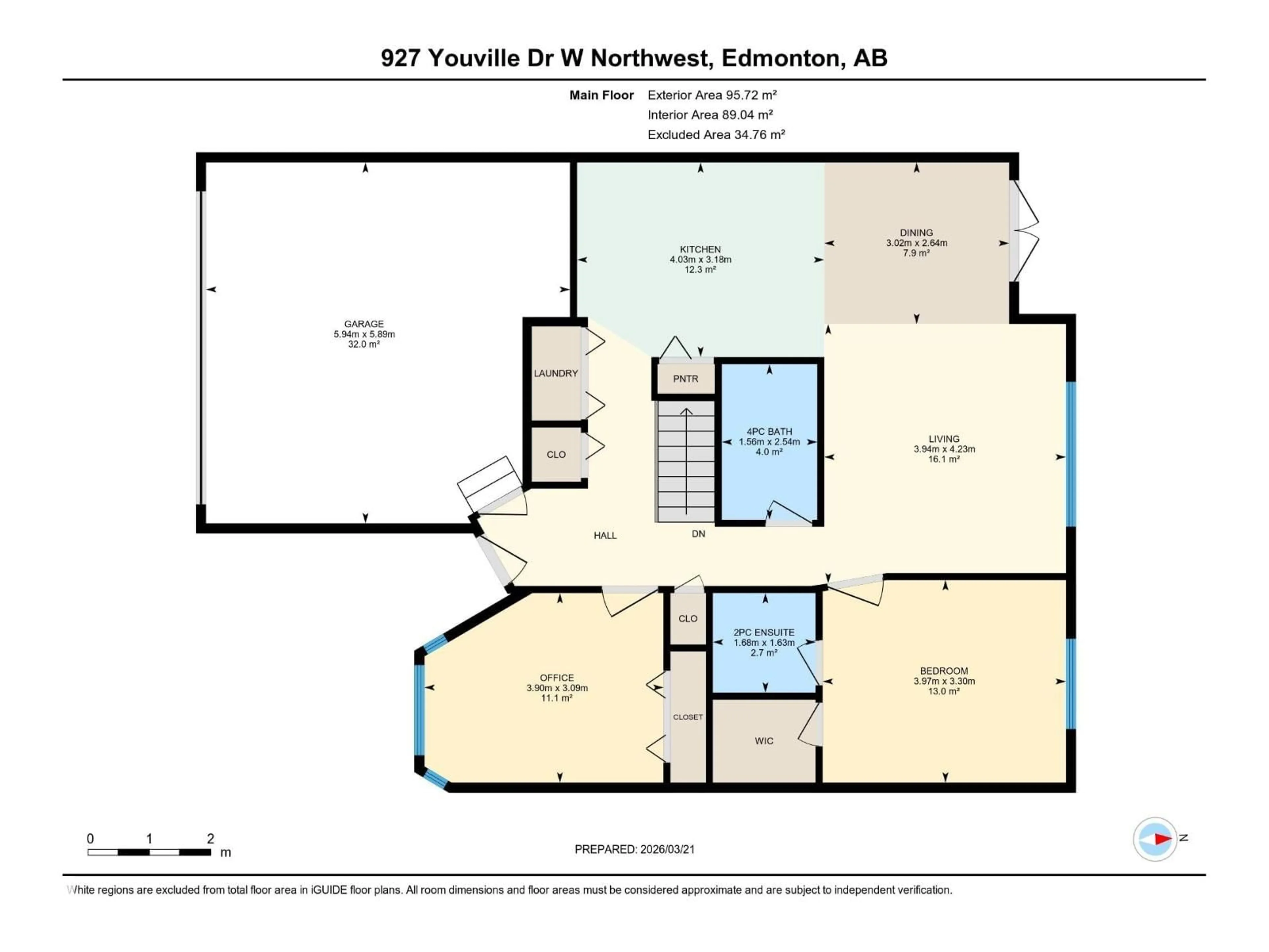 Floor plan for 927 YOUVILLE DR, Edmonton Alberta T6L6T2